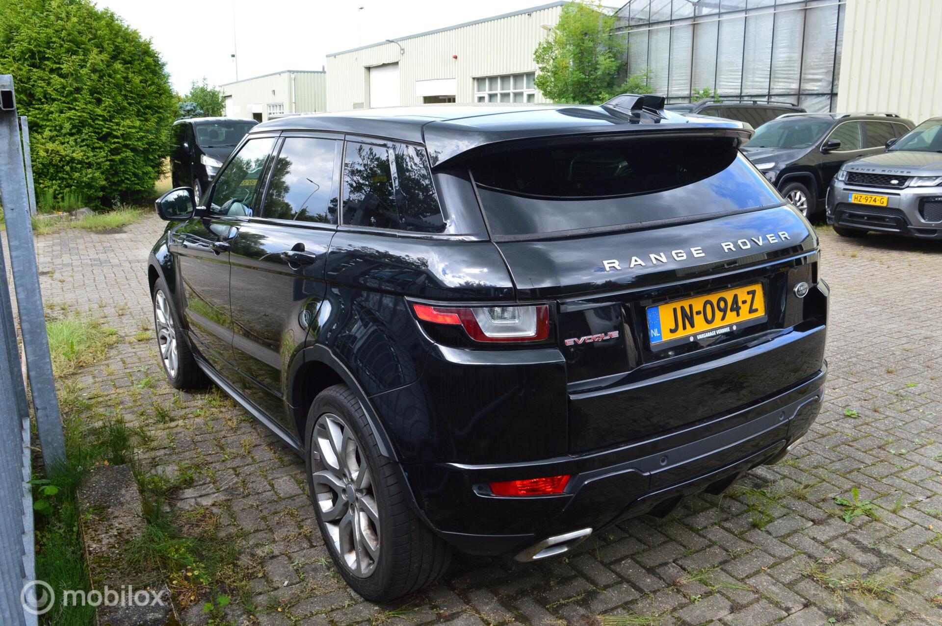 Foto van Land Rover Range Rover Evoque