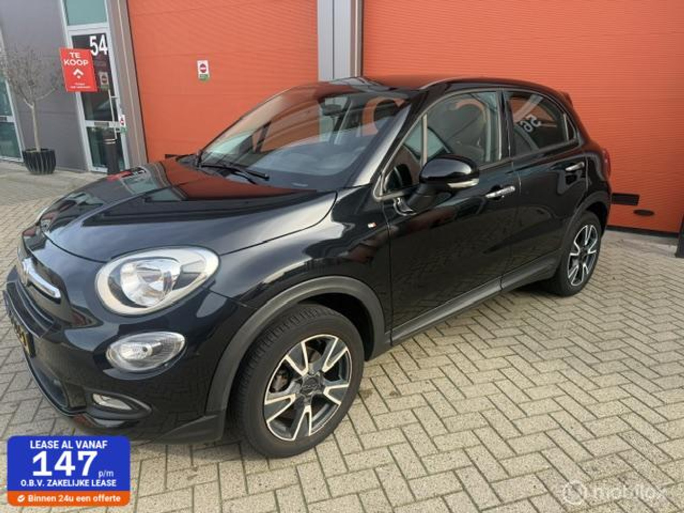 Fiat Fiat 500x 1.4 Turbo MultiAir PopStar AUTOMAAT-CLIMA-KM NAP 2016 - voorkant