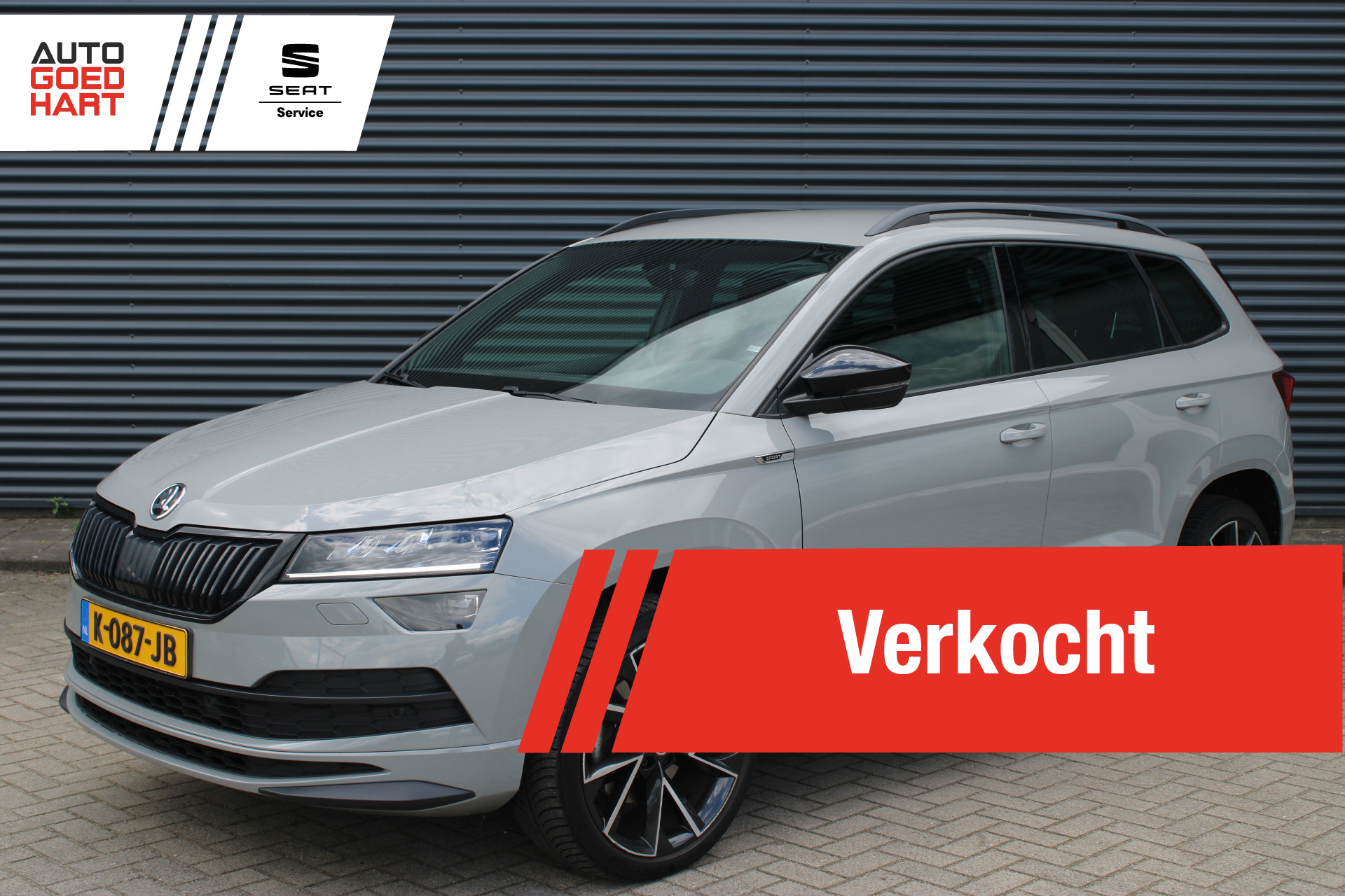 Skoda Karoq 1.5 TSI ACT Sportline Business 2021 - voorkant