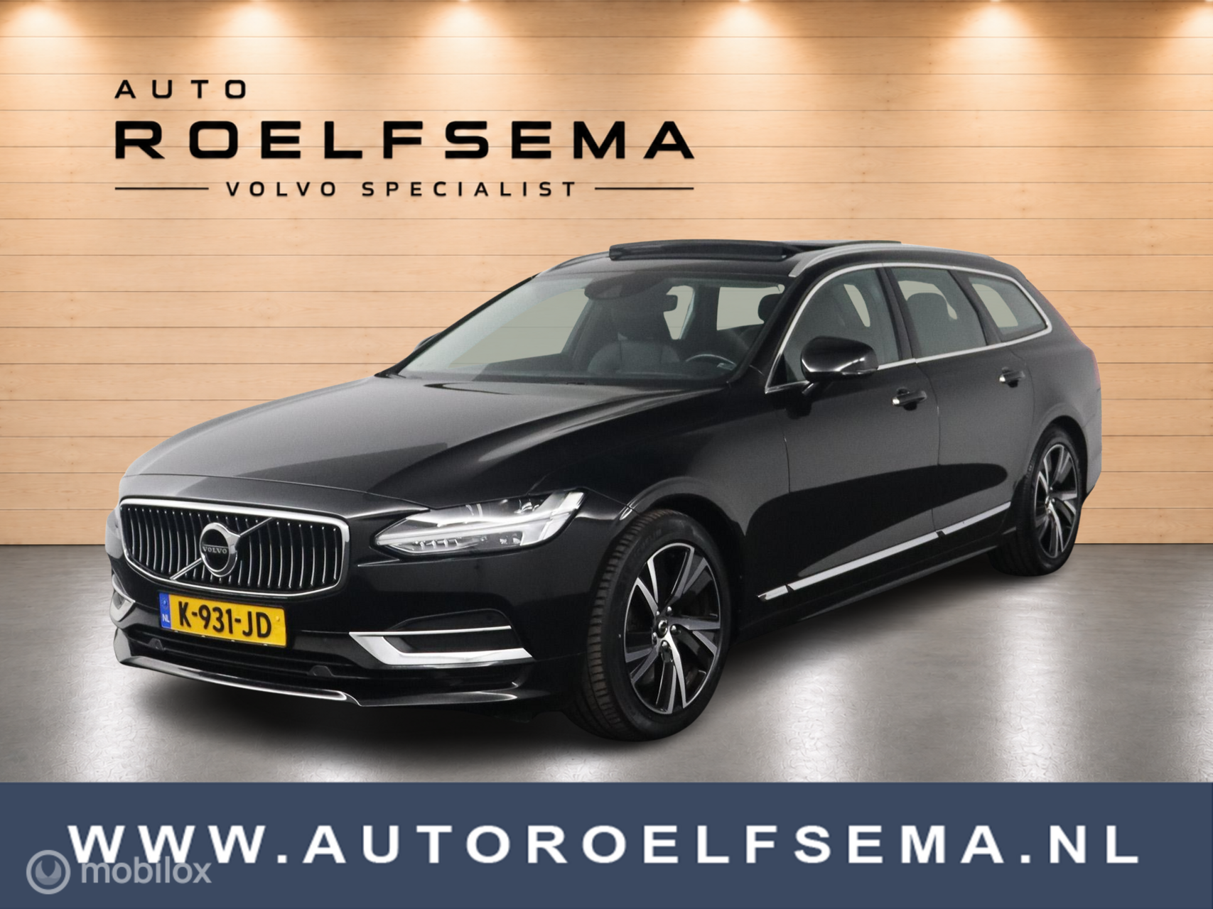 Volvo V90 2.0 T4 Business Luxury+ | Massage | Panoramadak | BLISS | Adaptive Cruise | Camera | Head Up | Keyless | Harman Kardon | Geventileerde Stoelen 2021 - voorkant