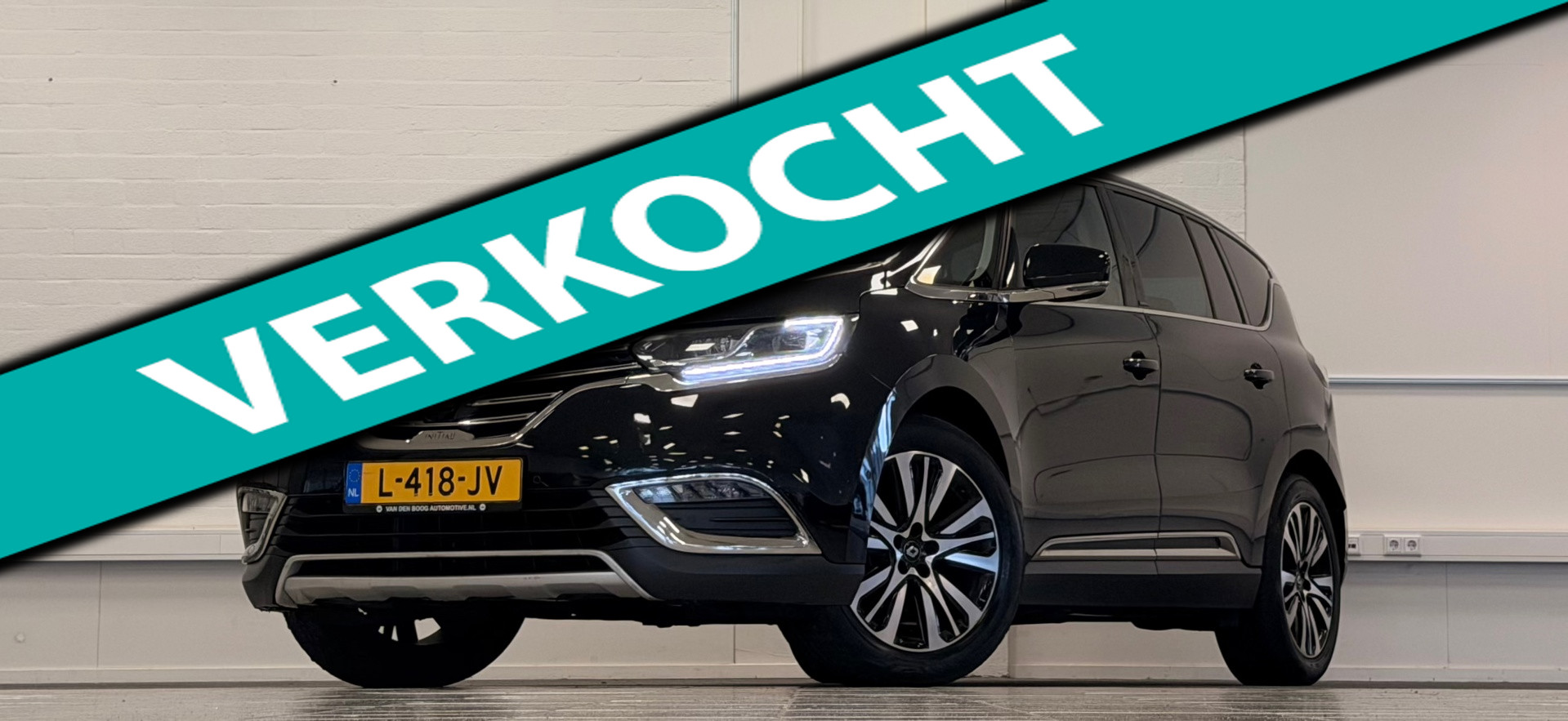 Renault Espace 1.6 TCe Initiale Paris 7p. Panoramadak Trekhaak 2016 - voorkant