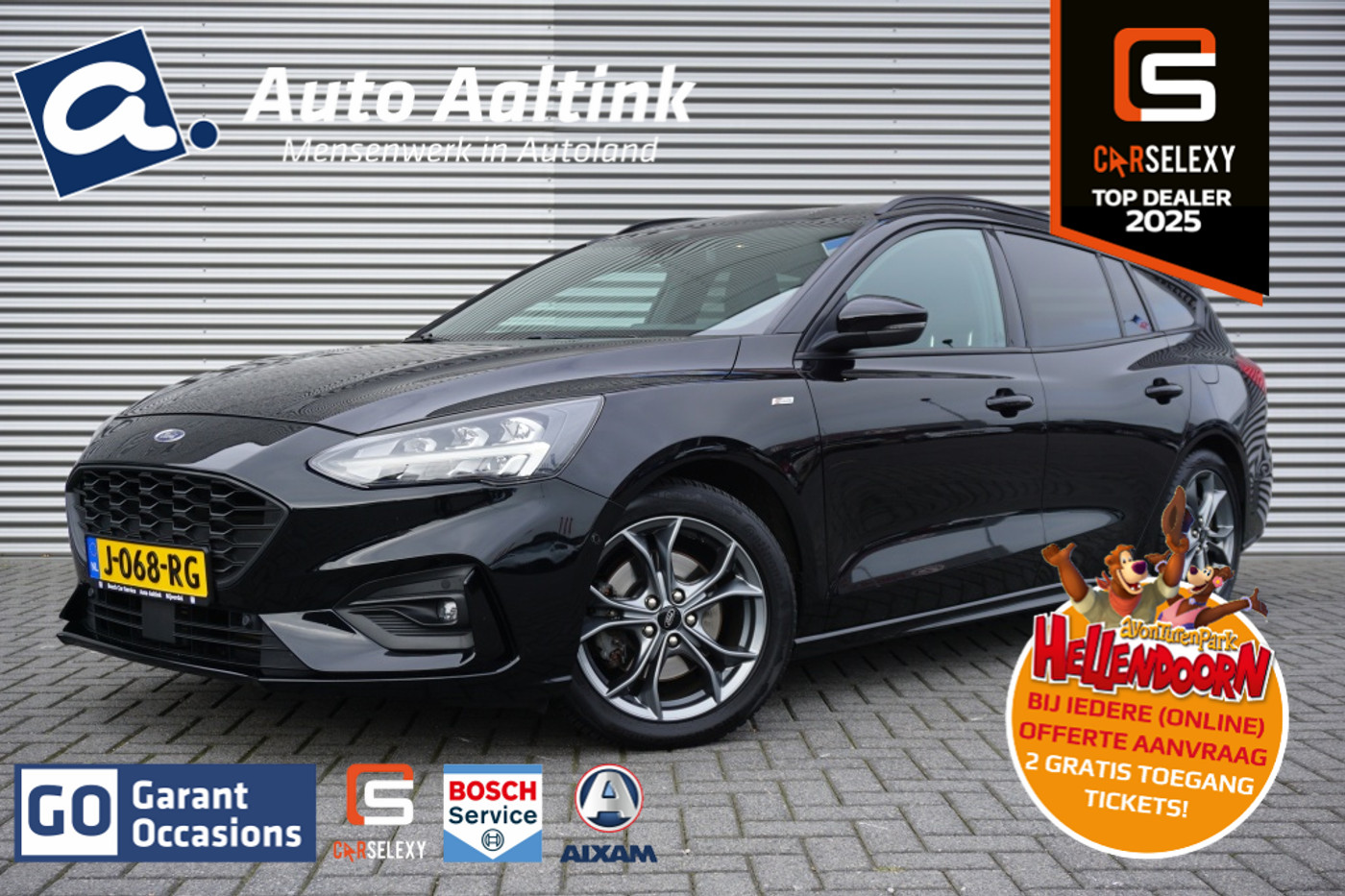 Ford Focus Wagon 1.5 EcoBoost Titanium Business 2019 - voorkant
