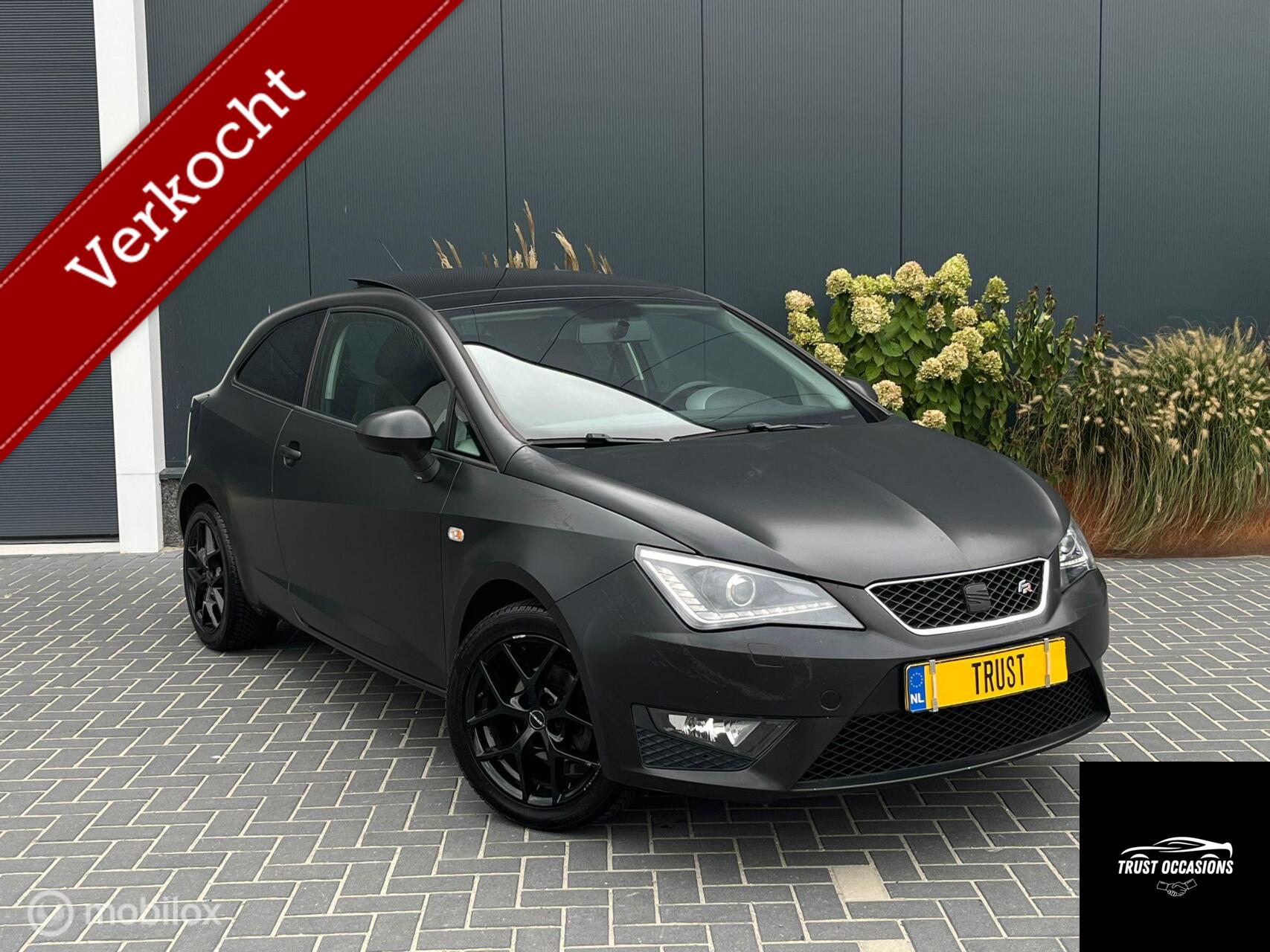 Seat Ibiza SC 1.2 TSI FR PANO CAMERA LED XENON AIRCO APK Cruise 2012 - voorkant