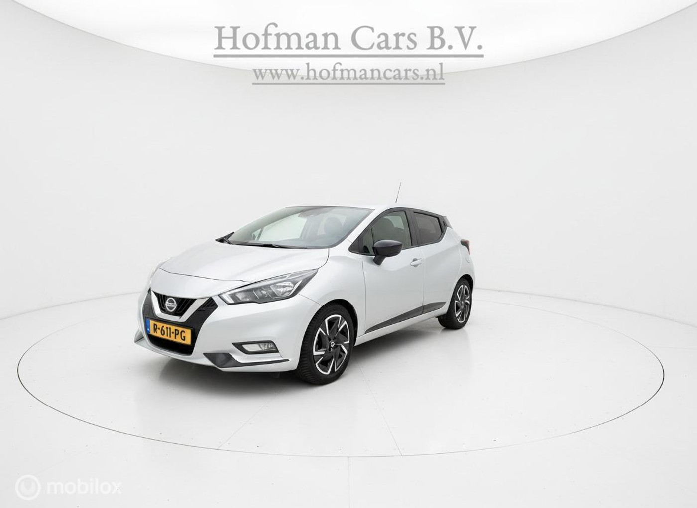 Nissan Nissan Micra 1.0 IG-T N-Design | Zwart | Cruise Control | Lane Assist | 2022 | Lichtmetaal | 88.236 km 2022 - voorkant
