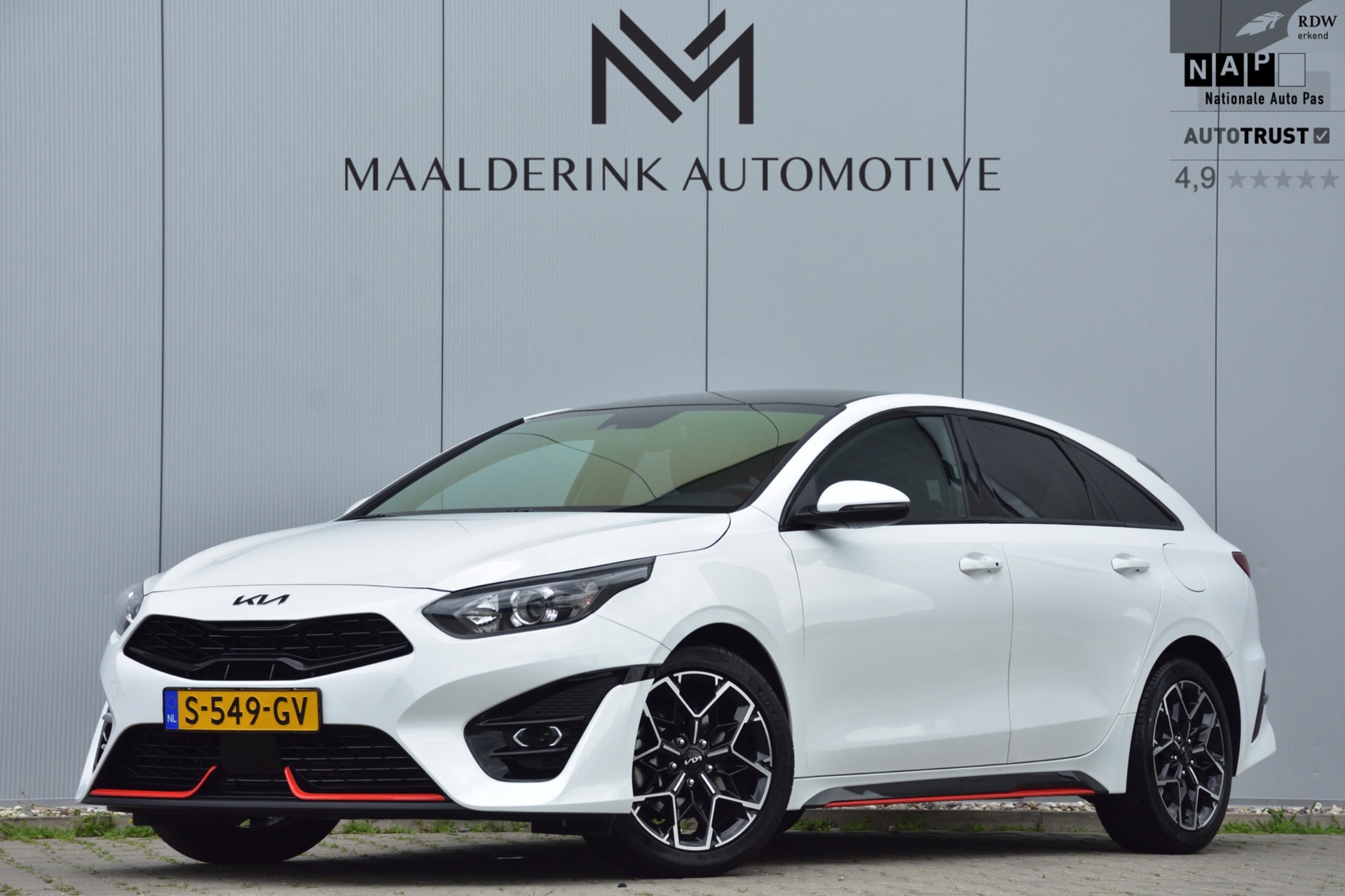 Kia Proceed 1.5 T-GDi Automaat GT-Line Afn. Trekhaak, Navi, Stoelverwarming, Camera 2022 - voorkant
