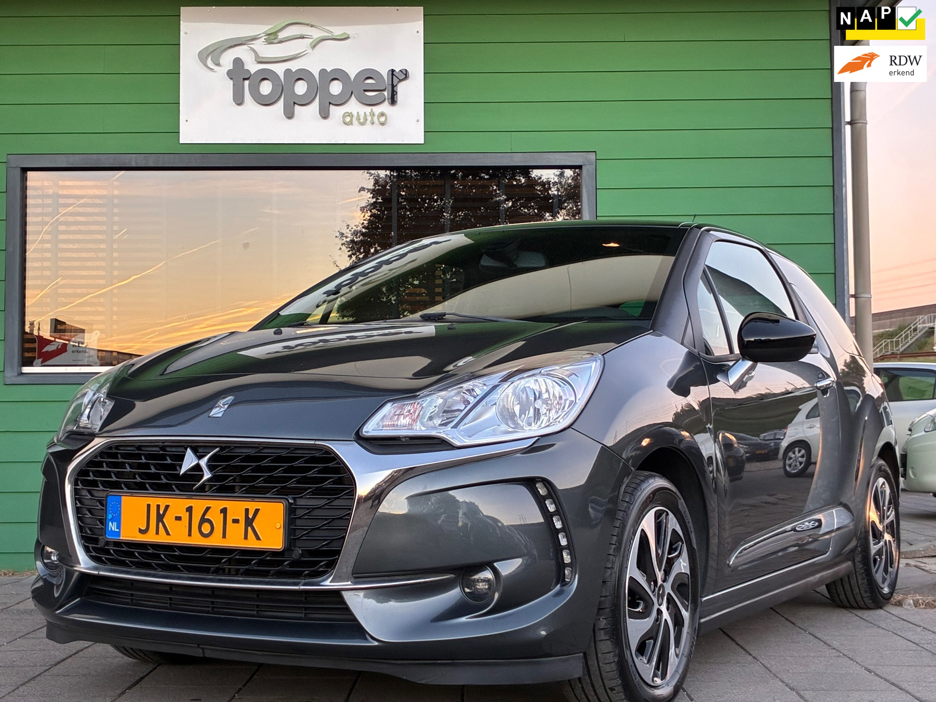 DS DS 3 1.2 PureTech Business|1e Eigenaar|Navigatie|CruiseControl|Climatronic|Nieuwe APK|PDC|NAP| 2016 - voorkant
