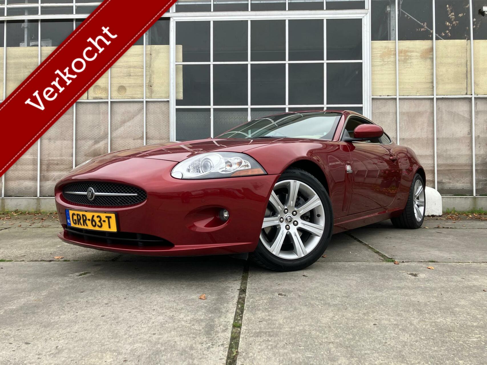 Jaguar XK 3.5 V8 Coupé | Youngtimer | Zeer net 2008 - voorkant