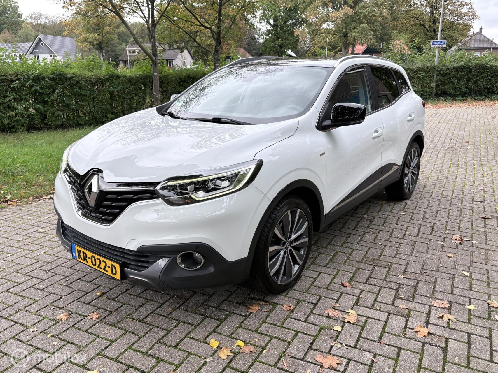 Renault Kadjar 1.2 TCe Bose (Trekhaak, Cruise, Pano-dak) 2016 - voorkant