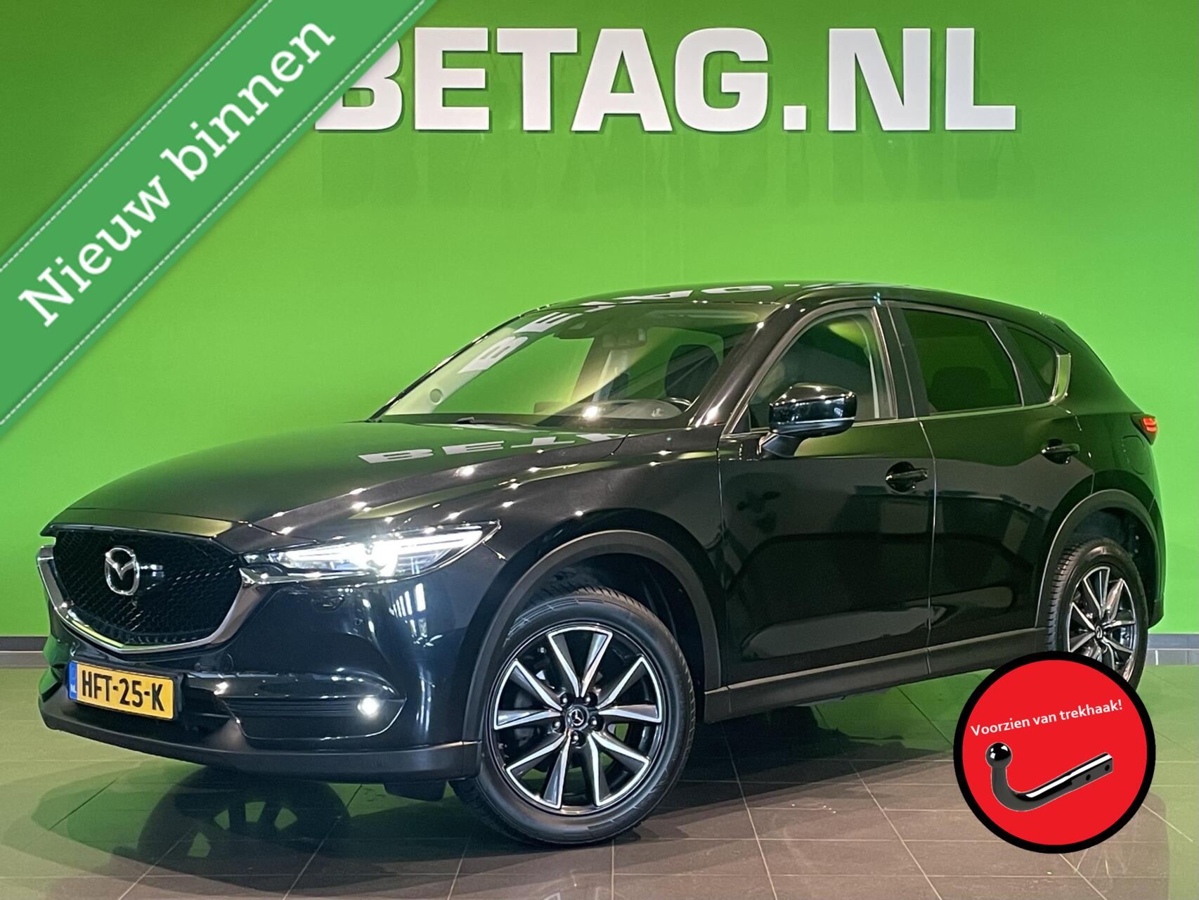Mazda Cx-5 2.0 SkyActiv-G 165 GT-M 4WD | 2000kg trekgewicht | 2018 - voorkant