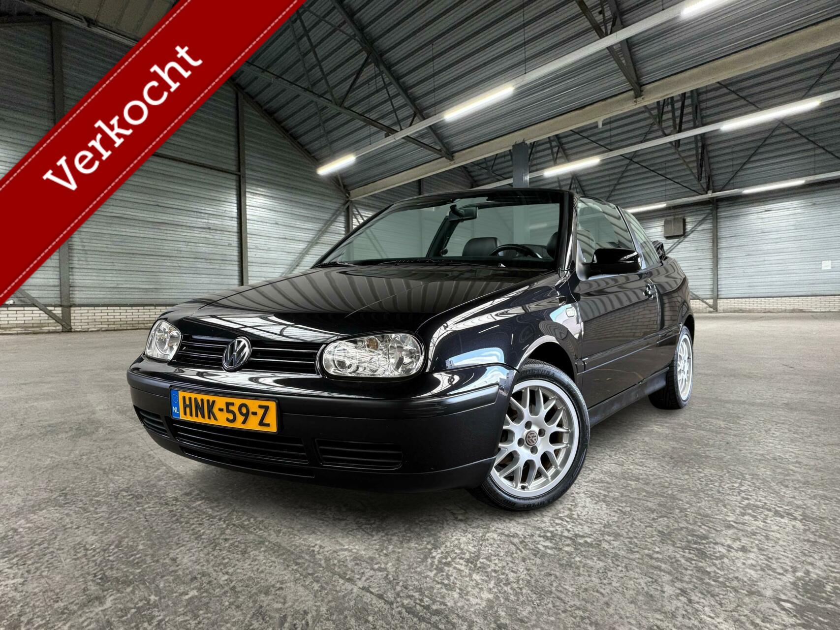 Volkswagen Golf Cabrio 1.6 | Leder | A/C | 2e Eigenaar | Onderhoud 2000 - voorkant