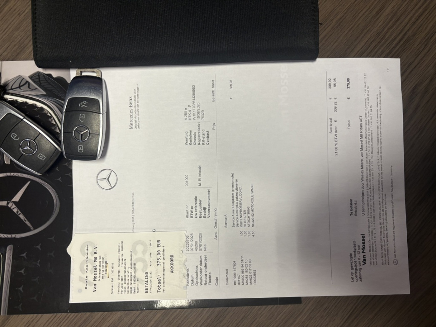 Foto van Mercedes-Benz A-klasse