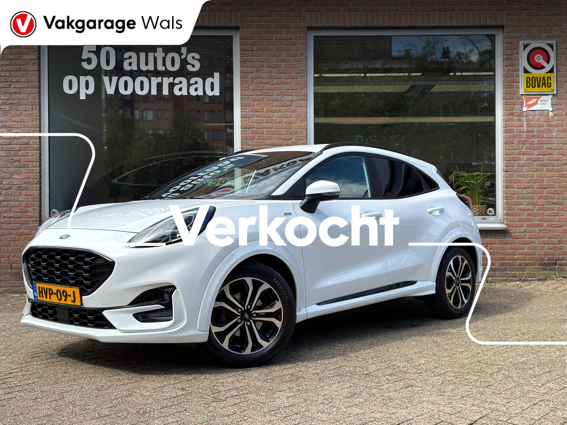 Ford Puma 1.0 EcoBoost Hybrid Titanium X | Navi | Cruise | Winterpack | ST-Line | Trekhaak 2020 - voorkant