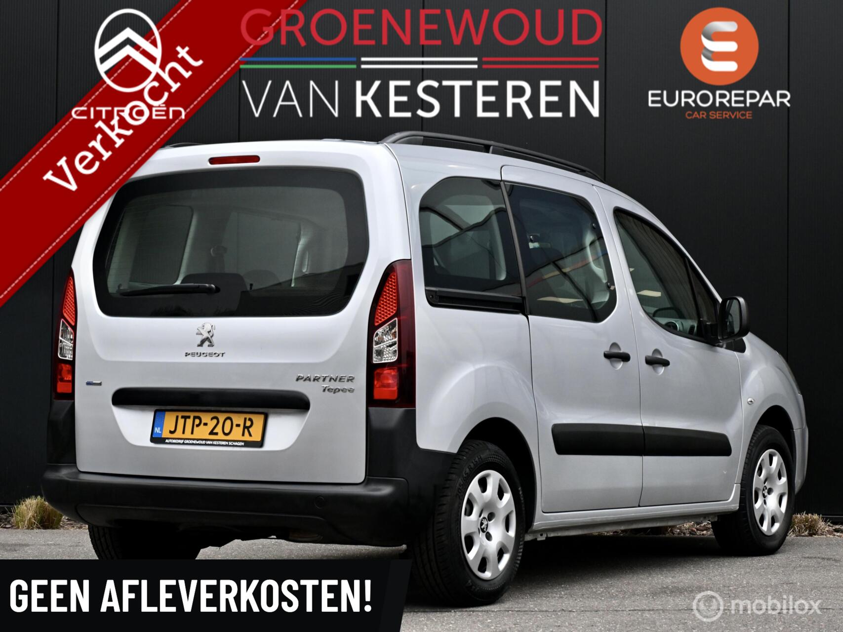 Peugeot Partner Tepee 110pk Allure I Navi I Airco I Cruise I 2018 - voorkant