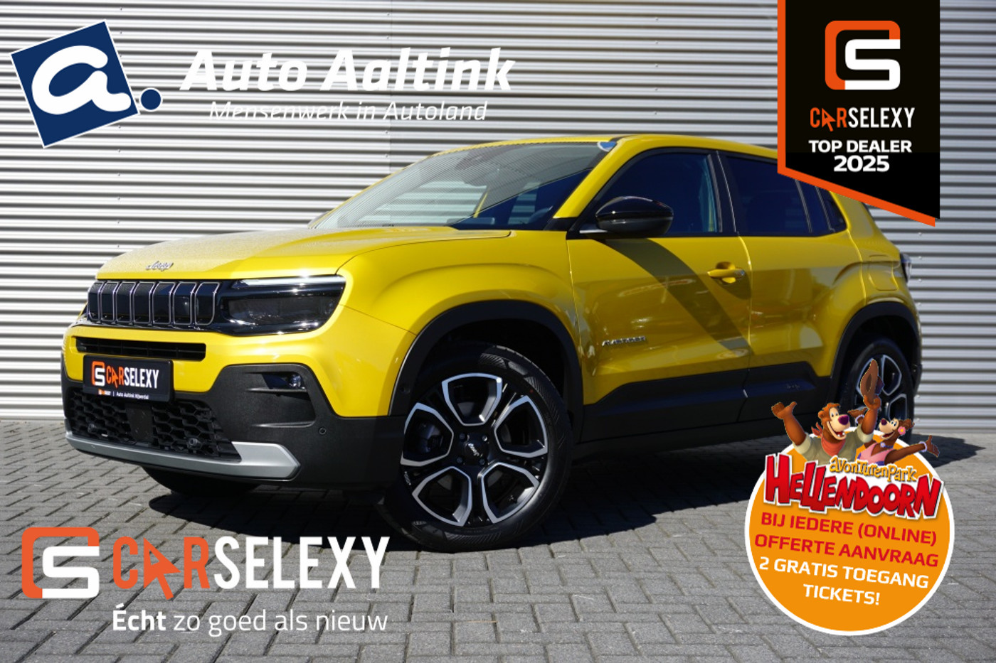 Jeep Avenger e-Hybrid Summit AUT. | MEEST LUXE | PREMIUM AUDIO 2025 - voorkant