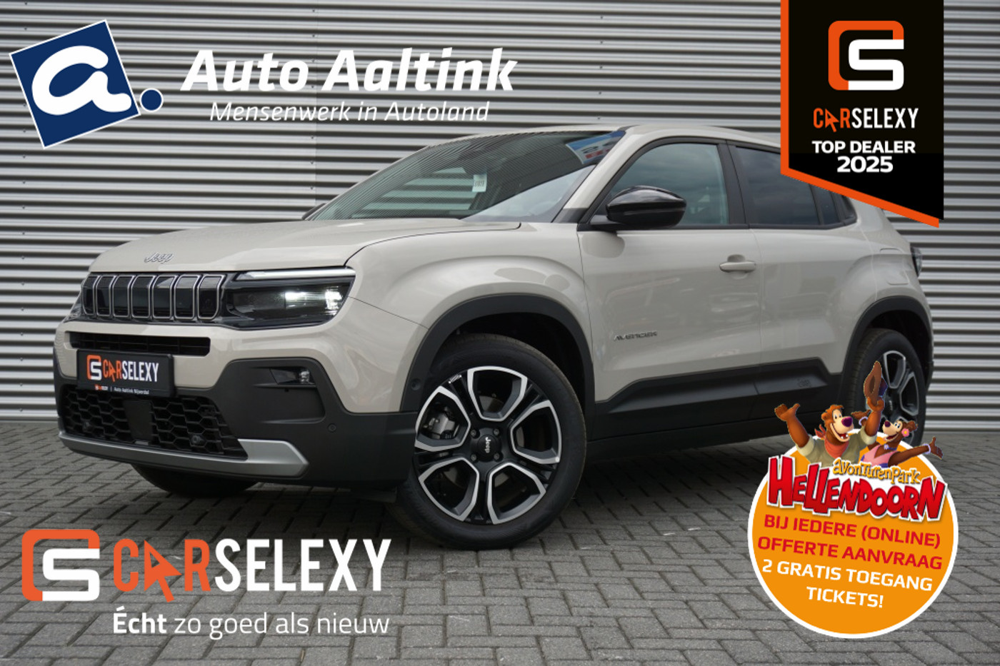 Jeep Avenger Summit 54kWh MEEST LUXE | 400 KM WLTP 2025 - voorkant