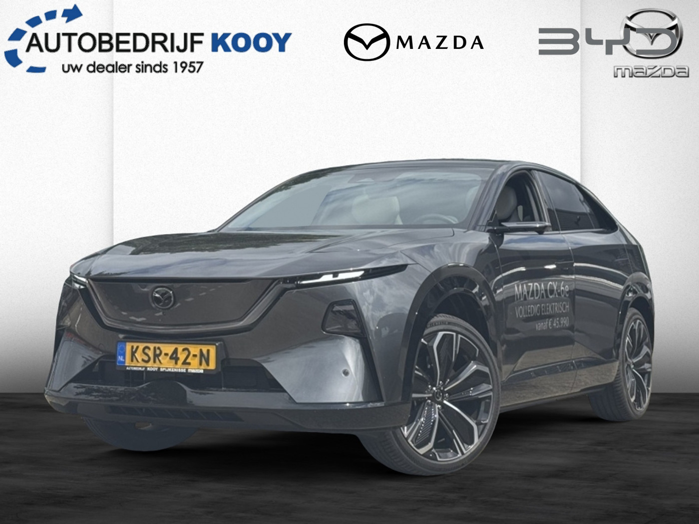 Mazda Cx-6e Takumi Plus 78 kWh / 258PK / 484KM Actieradius / Demo 2026 - voorkant