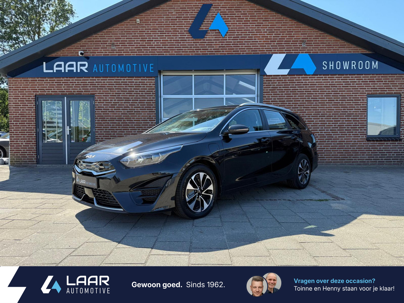 Kia Ceed Sportswagon 1.6 GDi 141PK PHEV DynamicPlusLine 1ste Eigenaar Navi | Camera | Keyless | Dodehoek | Elek. achterklep | Stoelverwarming 2024 - voorkant