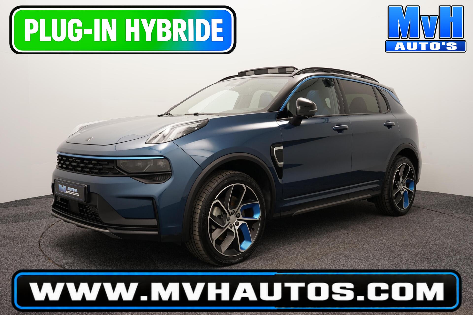 LYNK & Co 01 1.5 PHEV|ZWARTE.HEMEL|360ºCAM|PANO|262PK|SOH97% 2024 - voorkant