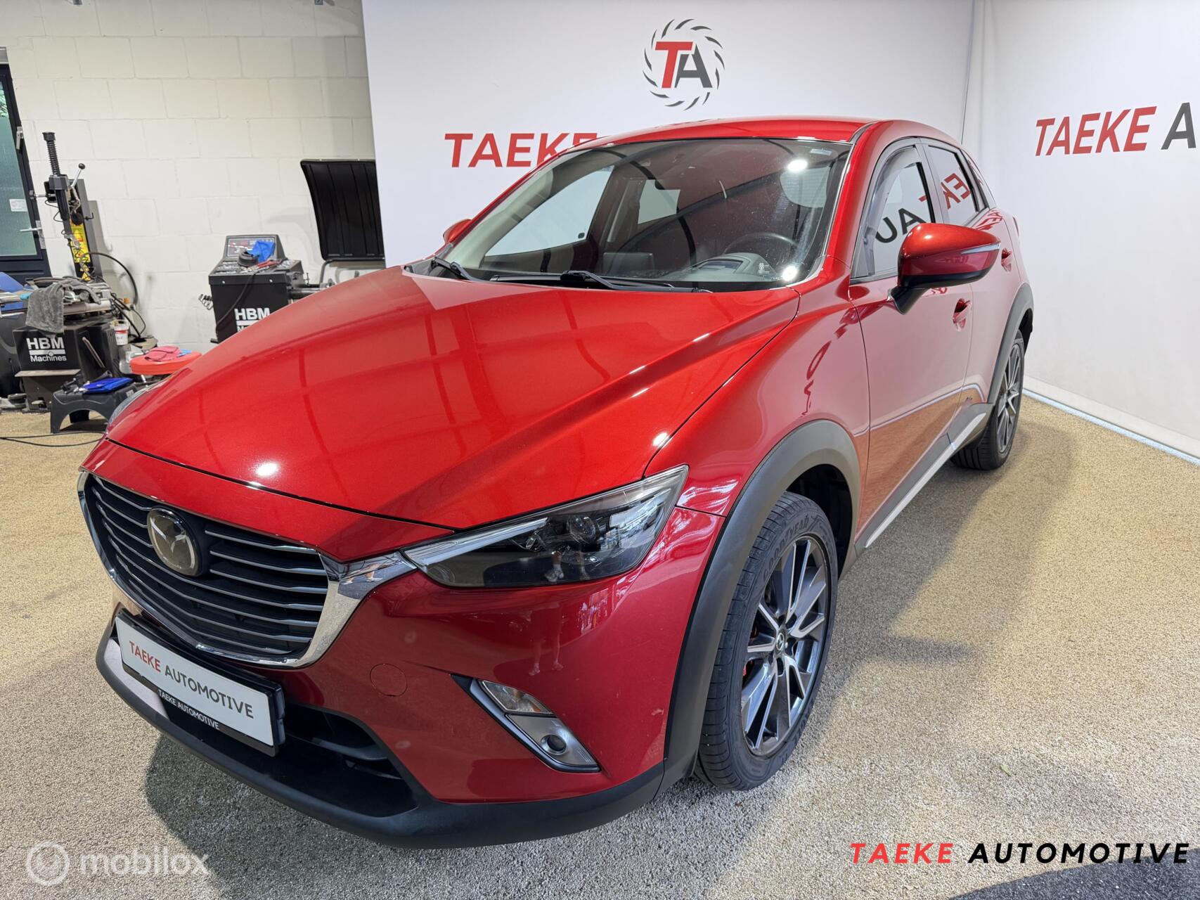 Mazda Cx-3 2.0L SKYACTIV-G AUT/CLIMA/CRUISE/TREKHAAK/HUD/APK 2017 - voorkant