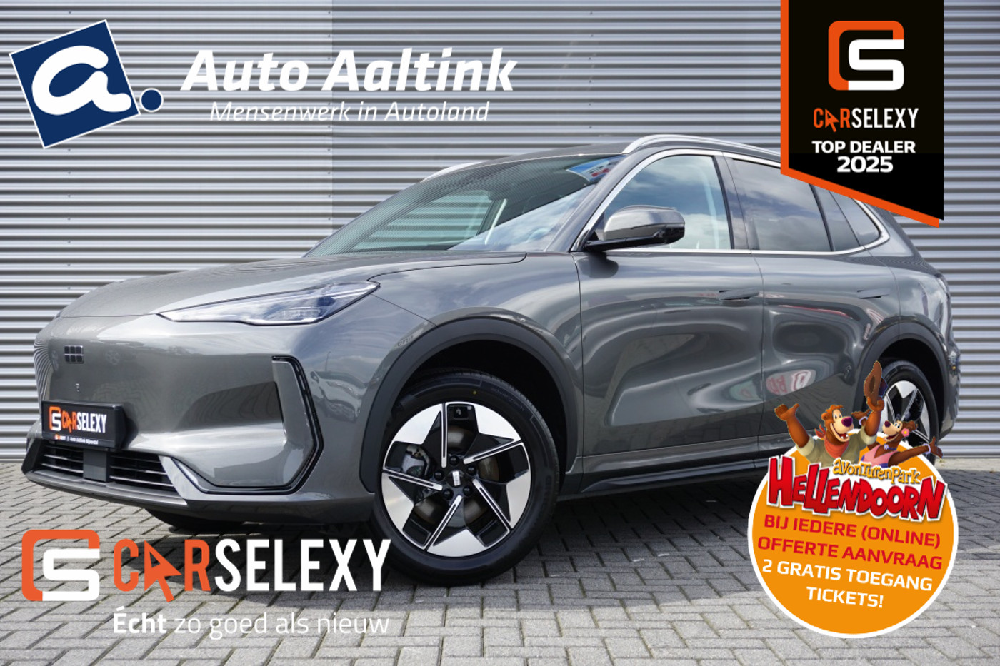Geely E5 Pro+ 68 kWh LONG RANGE | 475 KM WLTP | NIEUW!! | BOMVOL 2026 - voorkant