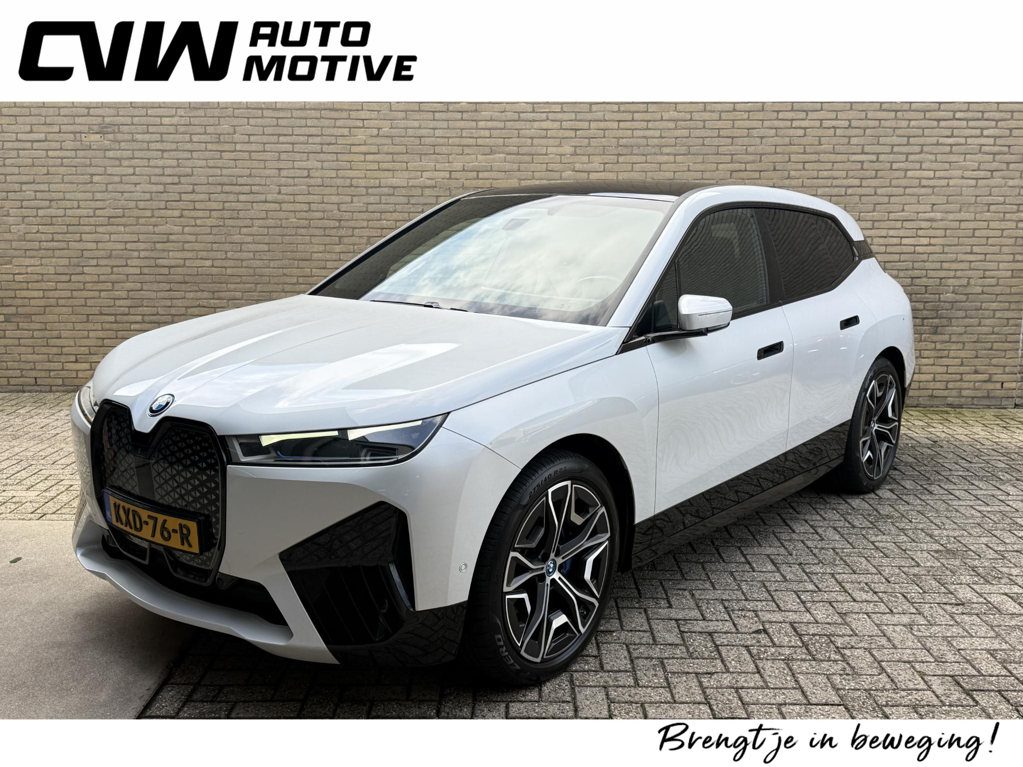 BMW Ix xDrive40 Sportpakket 77kWh | SOH 98% | 2023 - voorkant
