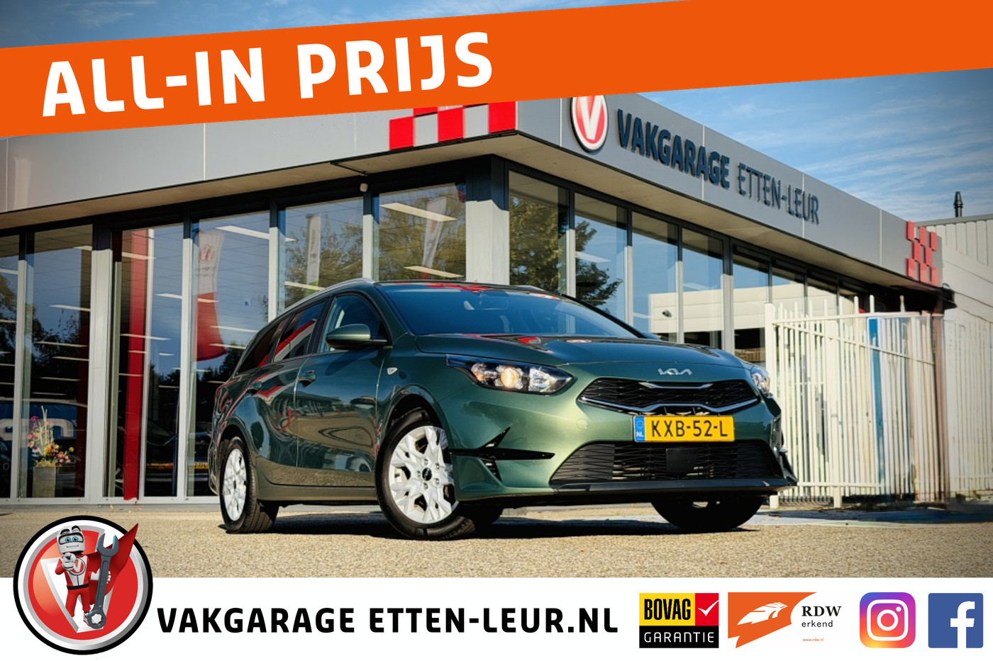 Kia Ceed Sportswagon 1.5 160PK DynamicLine | CAMERA | STOEL - STUURVERWARMING | CARPLAY 2024 - voorkant