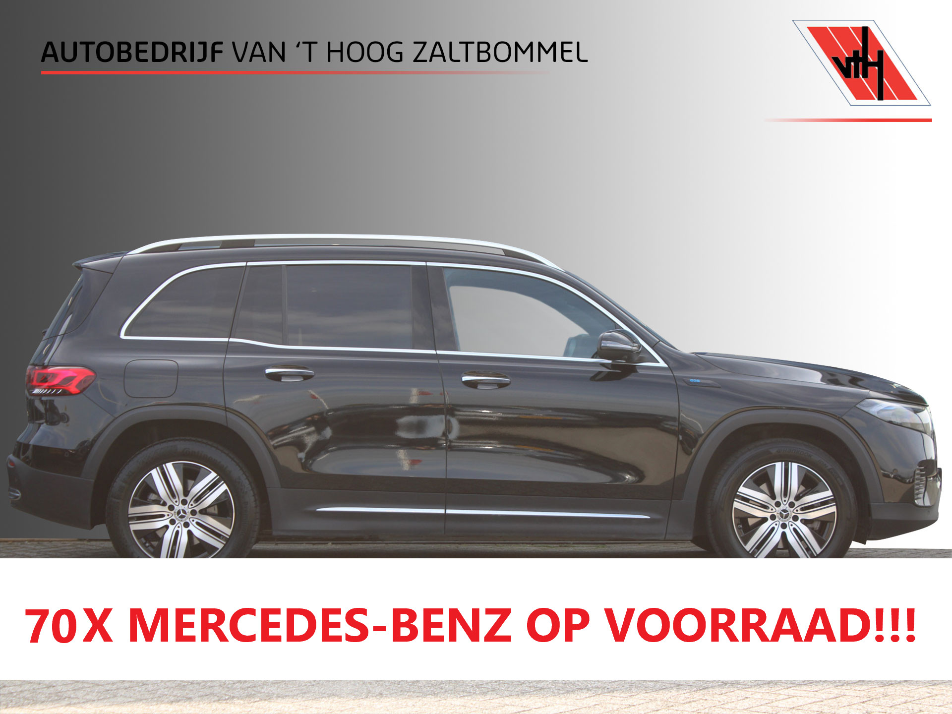 Mercedes-Benz Eqb 350 4MATIC 67 kWh (SOH 97,64%)  Luxury Line LEDER DISTRONIC SFEER 360-CAMERA CARPLAY 2022 - voorkant