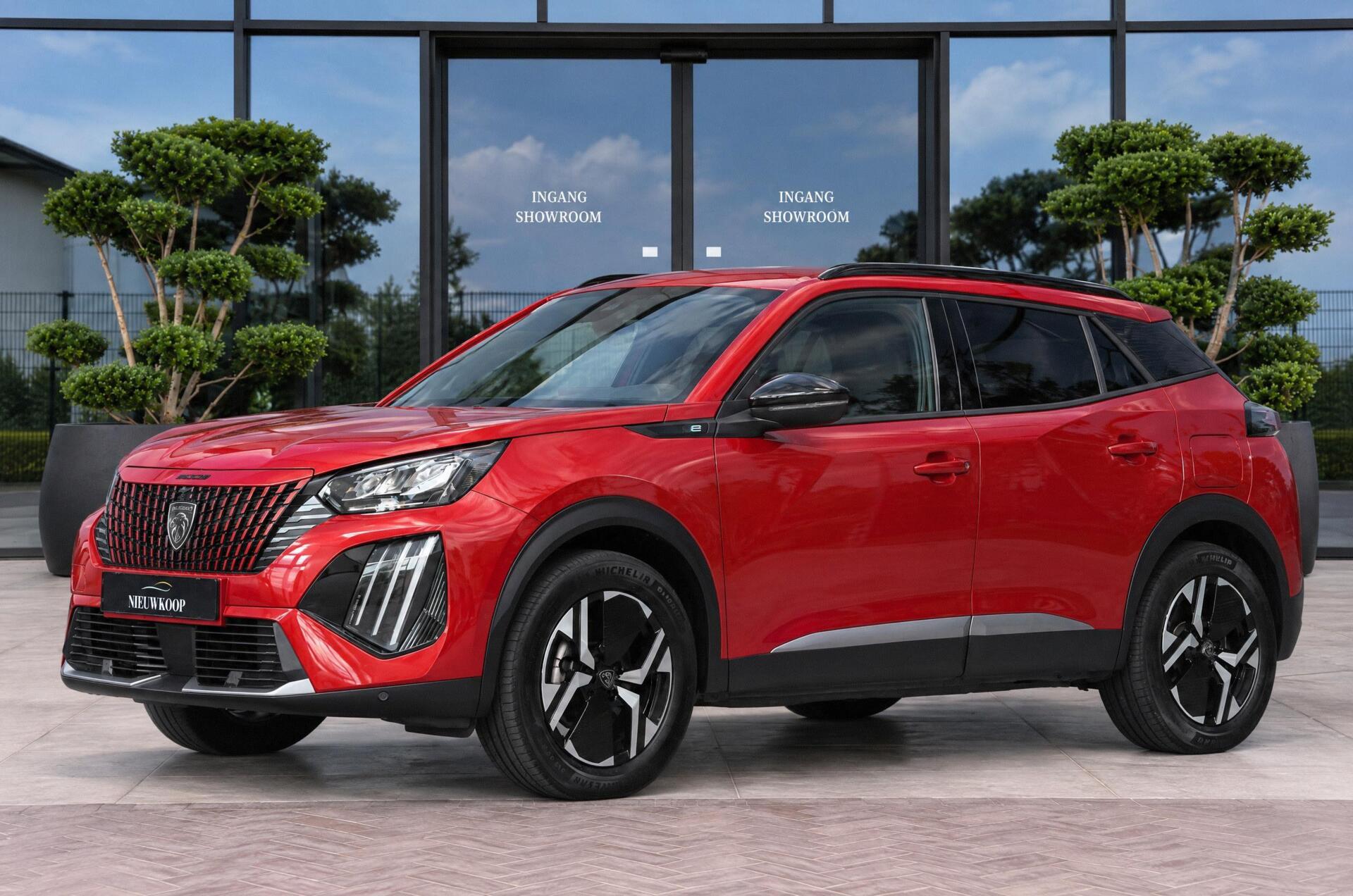 Peugeot E-2008 EV Allure 54 kWh WARMTEPOMP | SOH 96,16% 2024 - voorkant