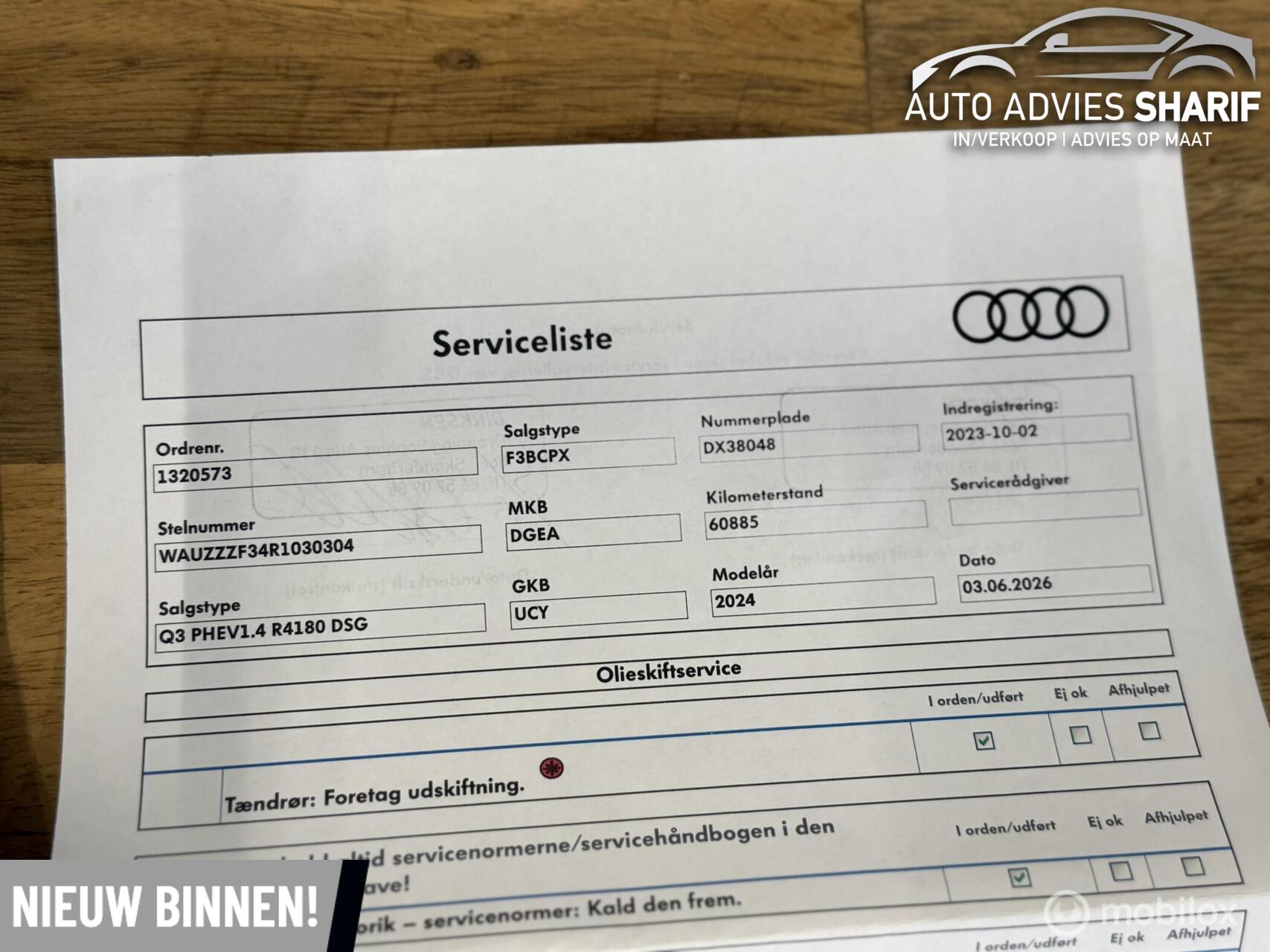 Foto van Audi Q3