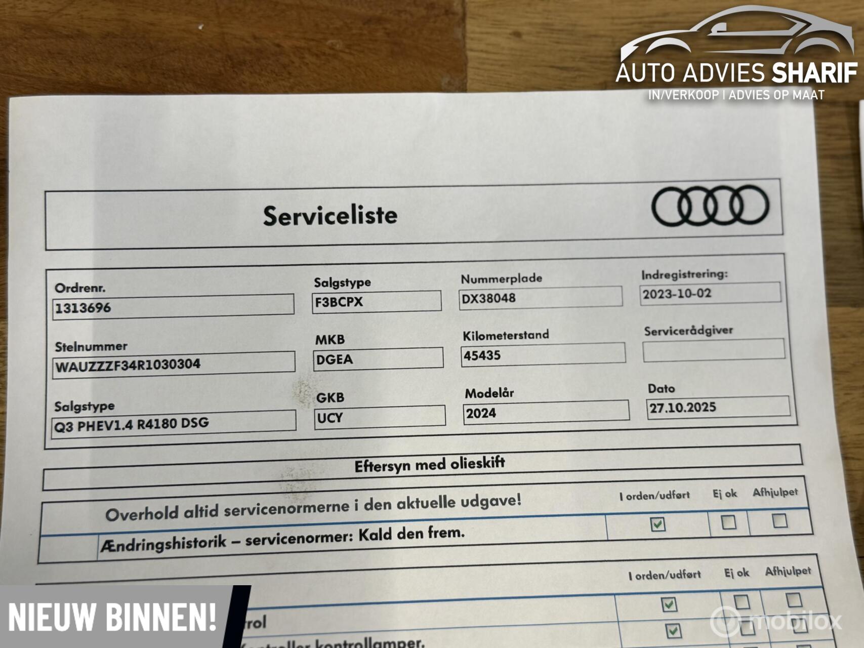 Foto van Audi Q3