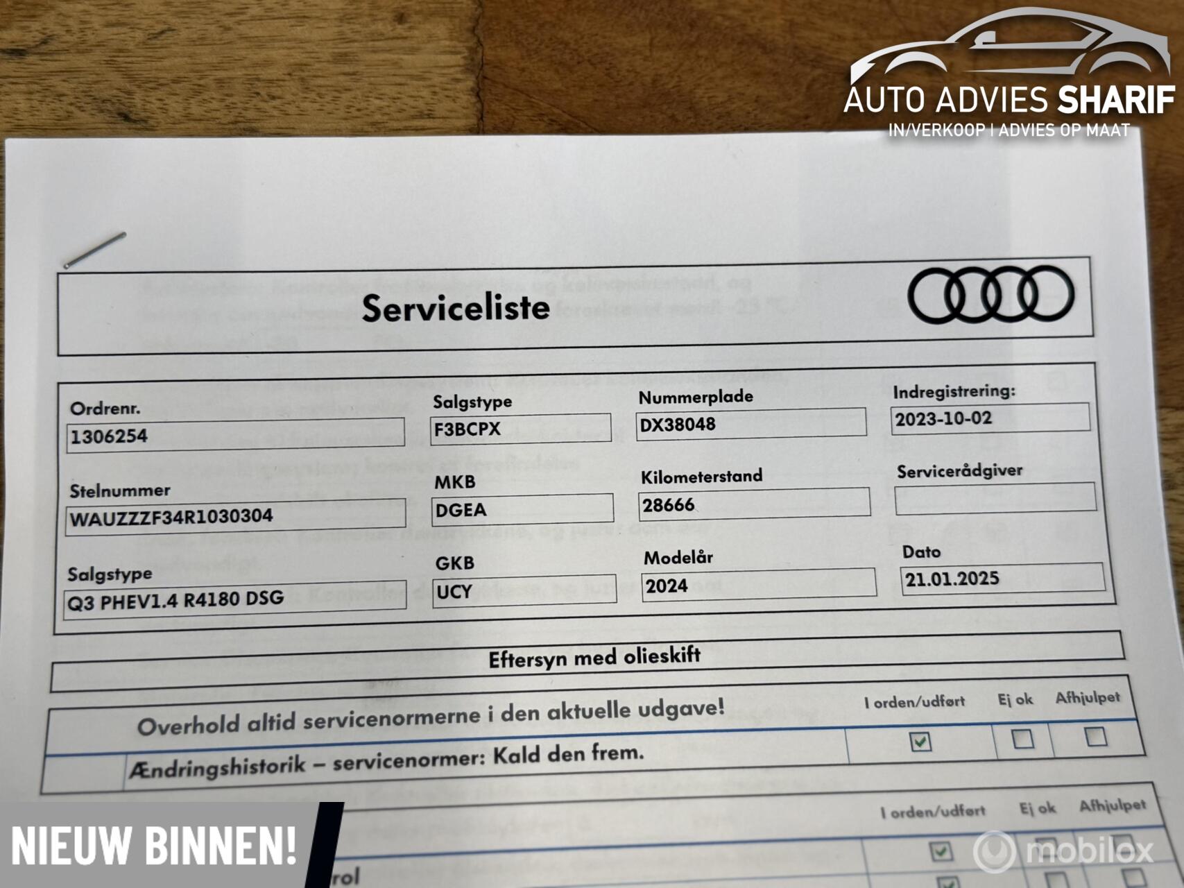 Foto van Audi Q3