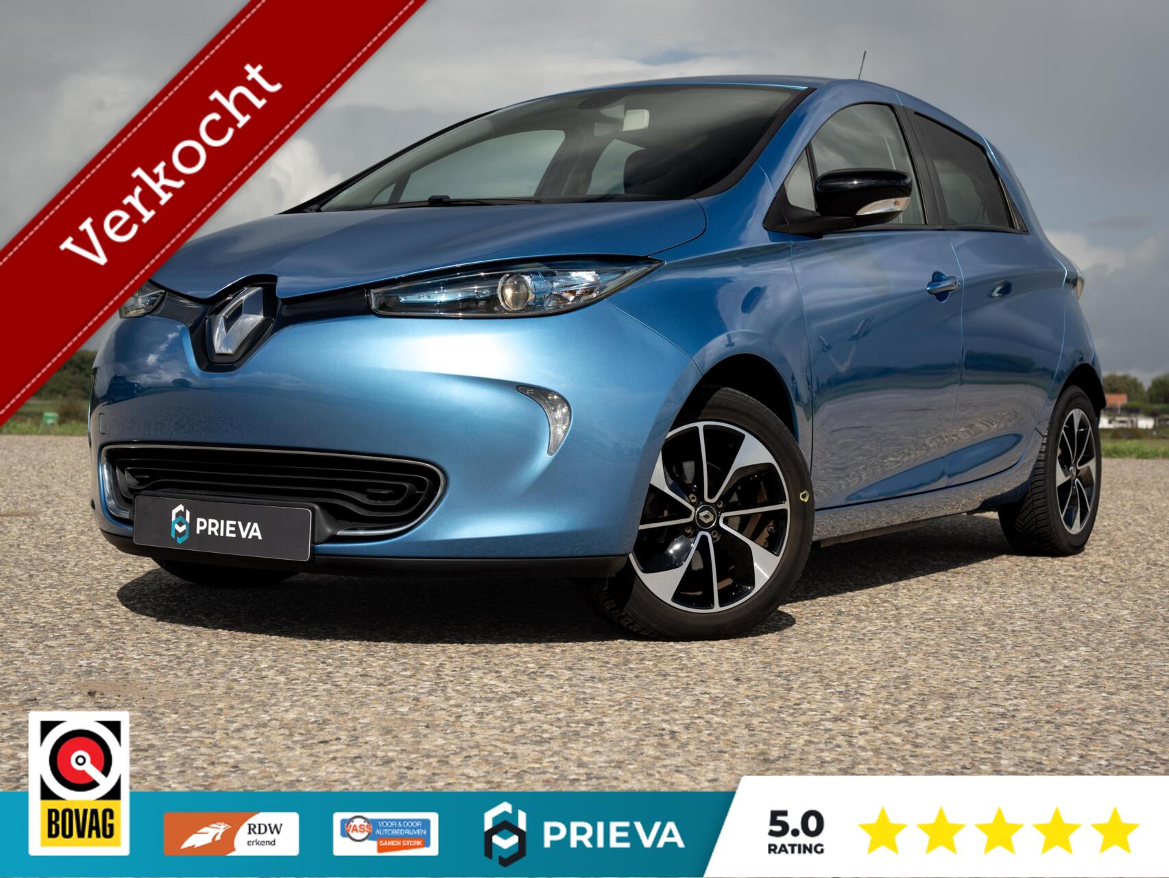 Renault Zoe intens 91,4SoH 2017 - voorkant