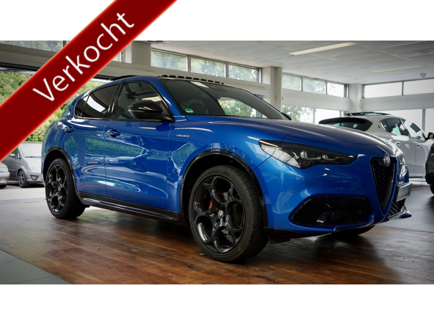 Alfa Romeo Stelvio 2.0 T AWD Veloce | elektr trekhaak | Pano | 21 inch | 2023 - voorkant