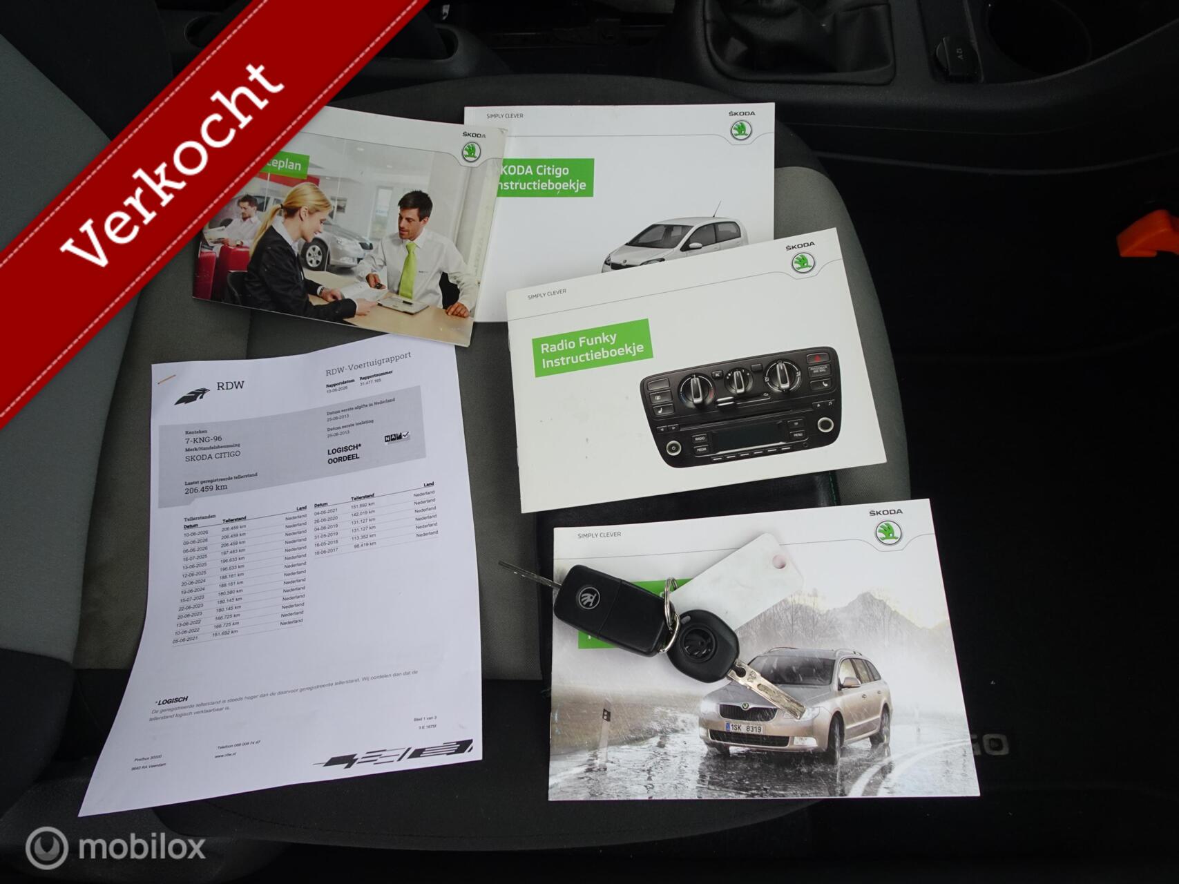 Foto van Skoda Citigo
