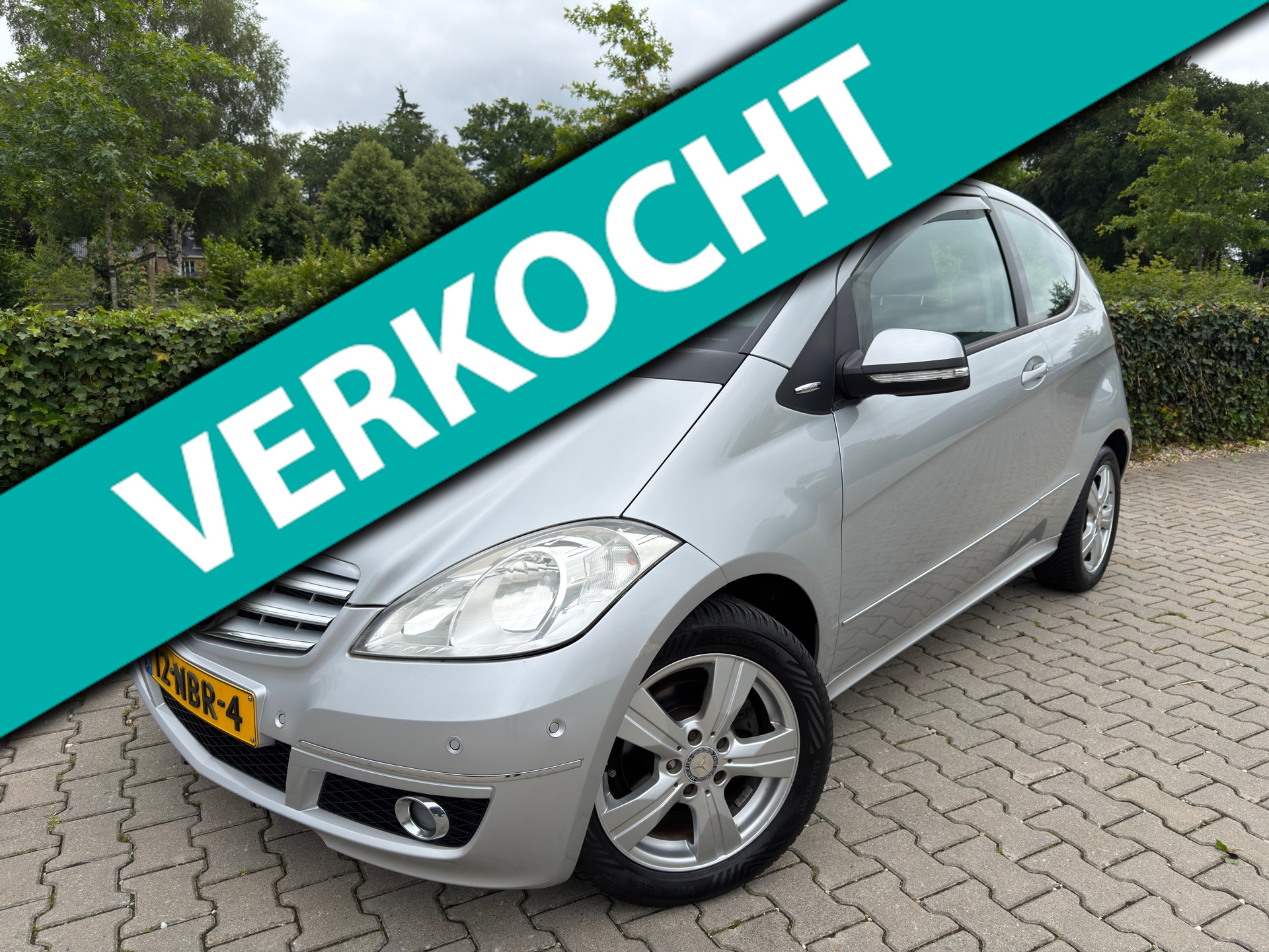 Mercedes-Benz A 160 160  Avantgarde , Automaat , Airco / Cruise / Half-Leder / Isofix / 16" Lm Velgen , 167.294km N.A.P . 2010 - voorkant