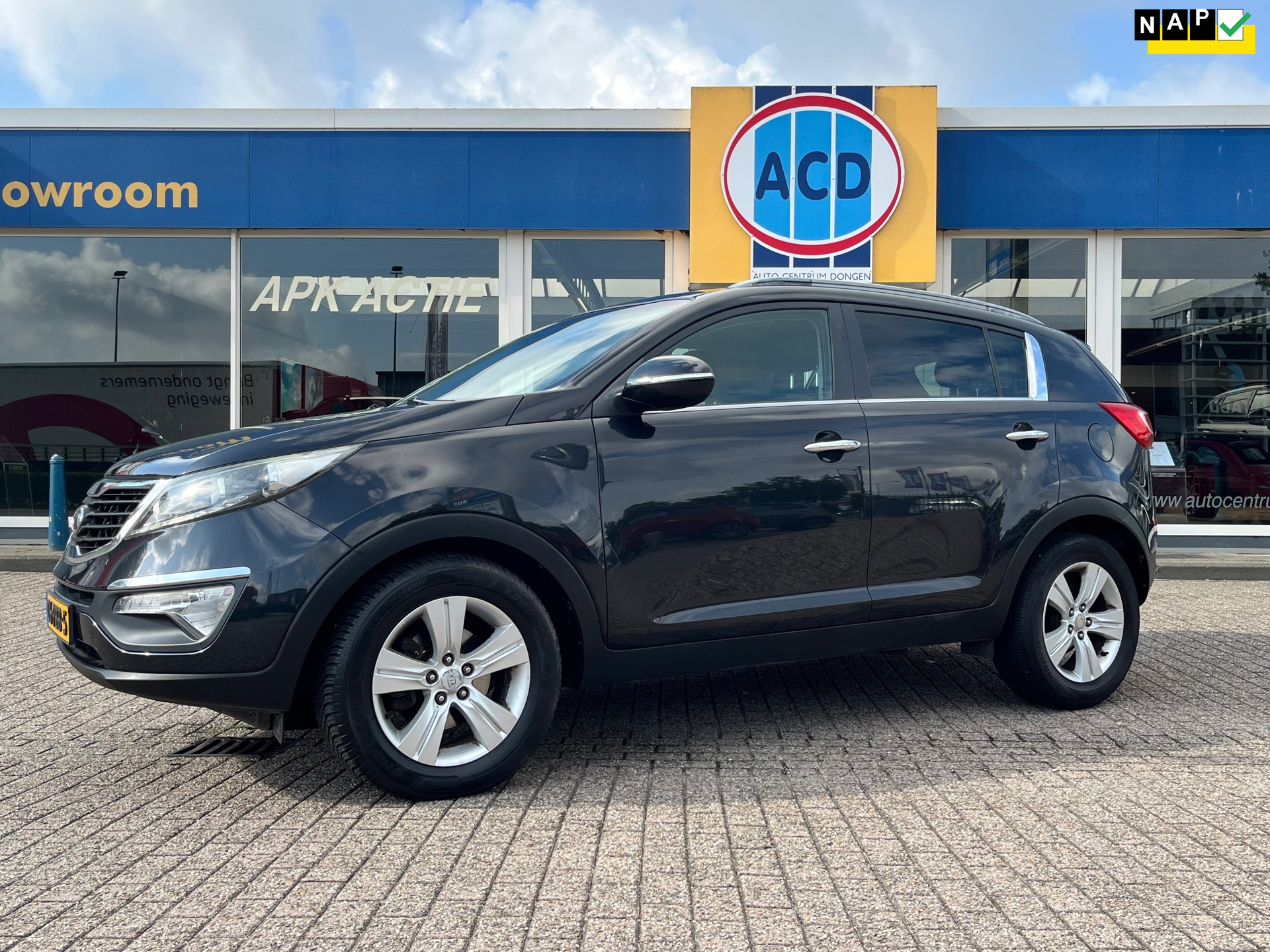 Kia Sportage 1.6 GDI X-ecutive Plus Pack | Orig. NL | Trekhaak | Apk 01-2027 | 2011 - voorkant