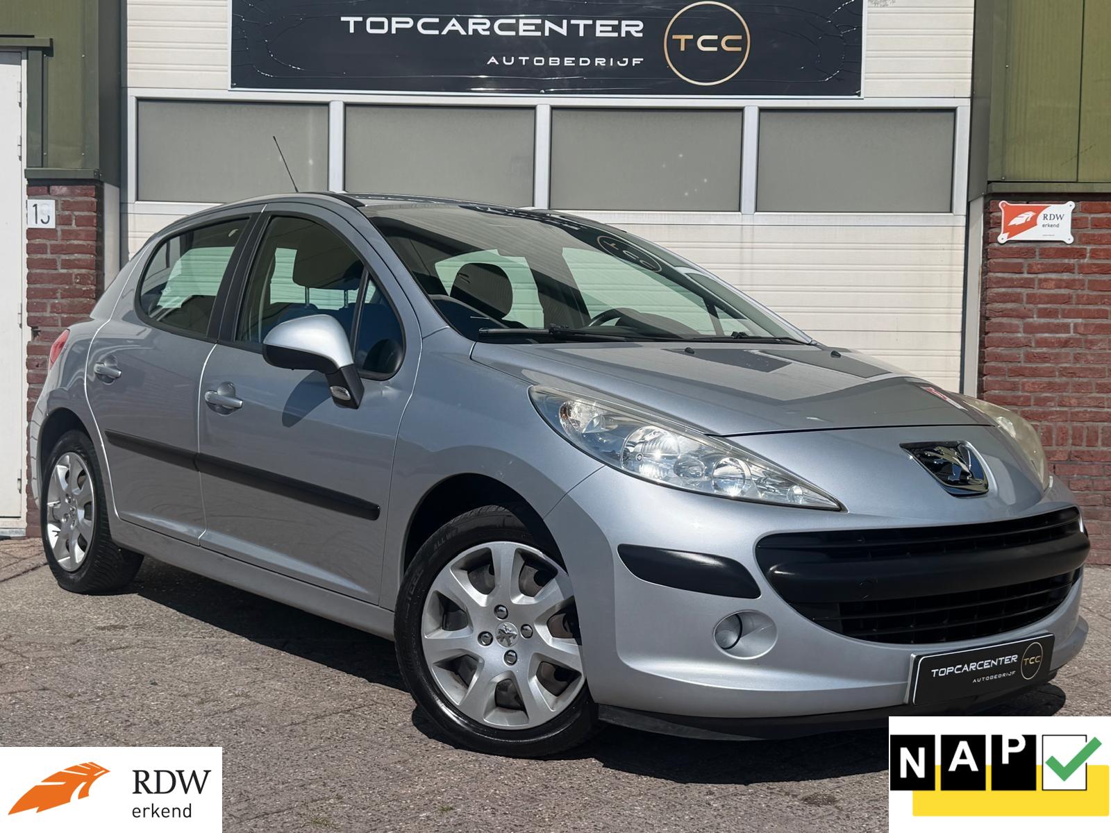Peugeot 207 1.6 VTi XT/AIRCO/AUT/TREKH/PARKS/CRUISE/APK/NAP 2007 - voorkant