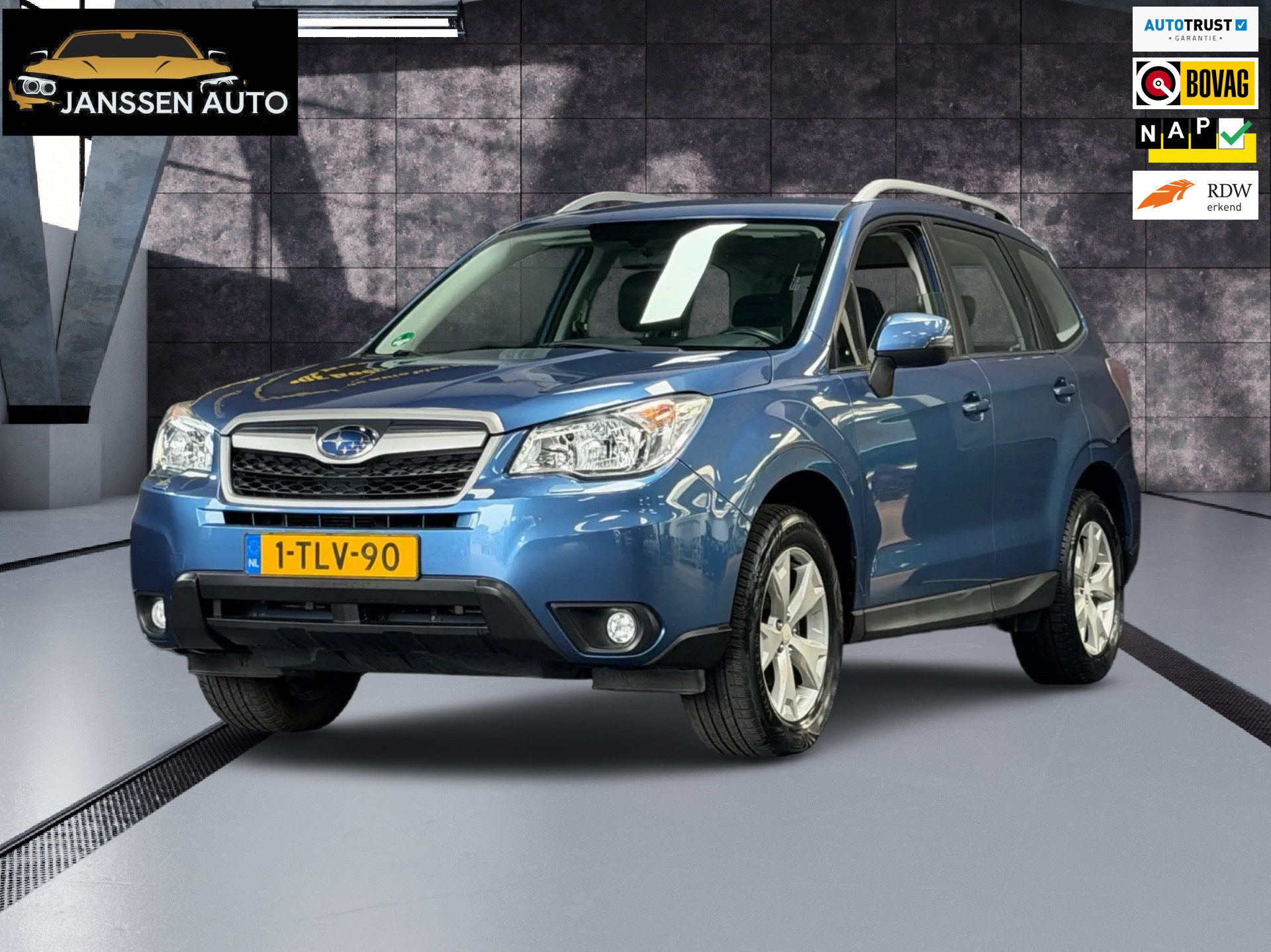 Subaru Forester 2.0 Luxury | Automaat | Trekhaak | Stoelverwarming | Camera | Navi | DAB | NL auto | NAP | Dealeronderhouden 2014 - voorkant