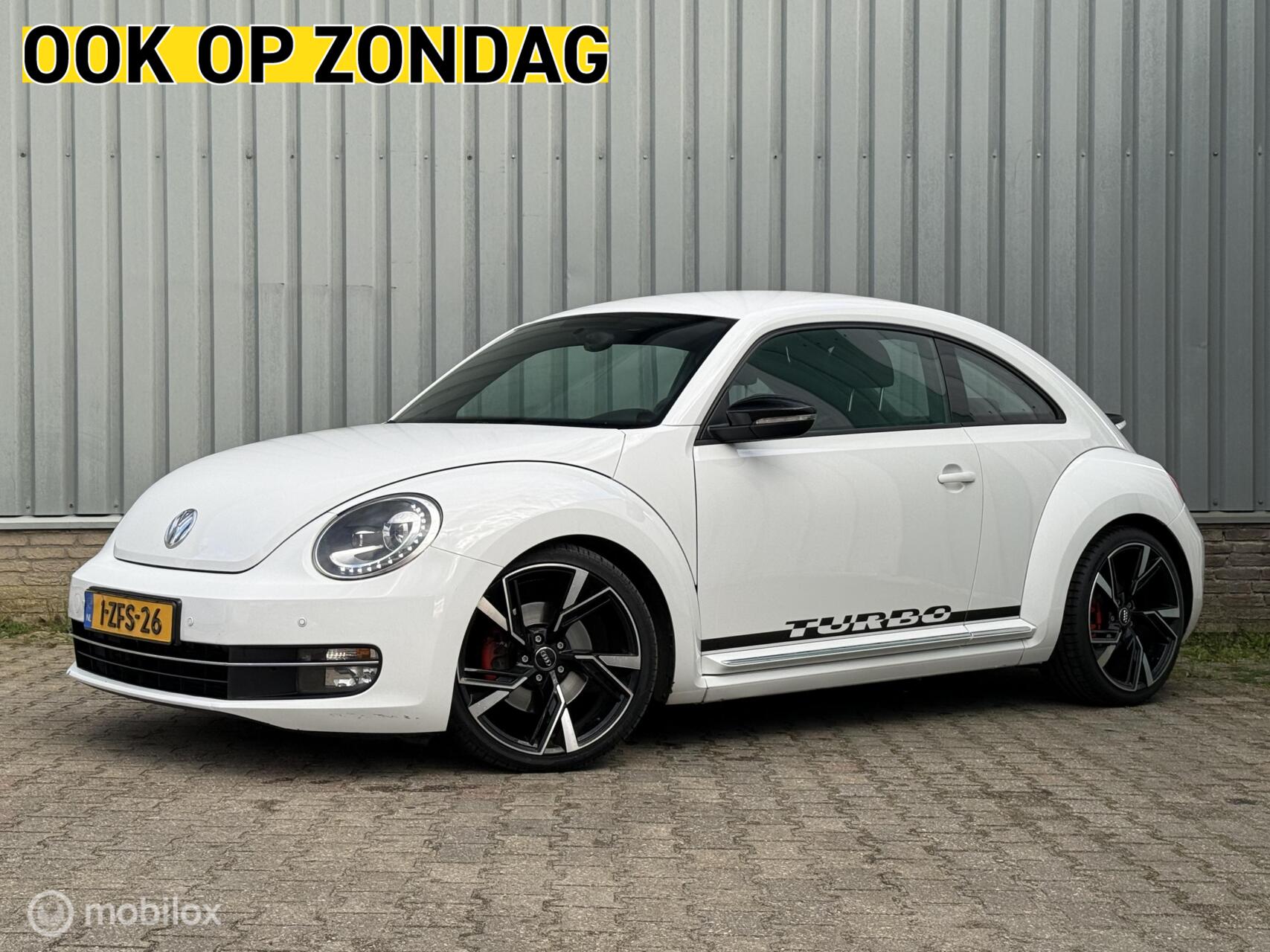 Volkswagen Beetle 2.0 TSI Sport DSG | Automaat | Leder | 19" 2011 - voorkant