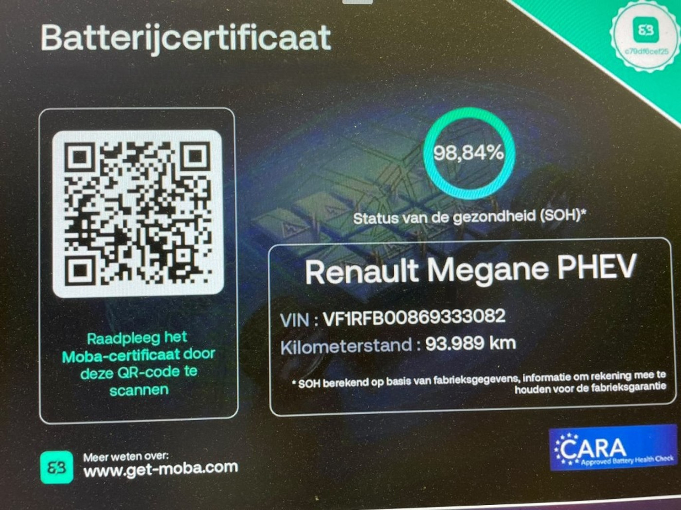 Foto van Renault Megane E-tech Plug-in Hybrid