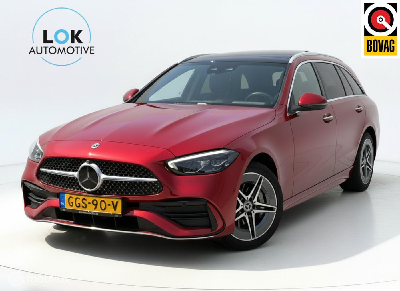 Mercedes-Benz C 300 E 300 e AMG Line|PANO|360|MEMORY|LED 2022 - voorkant