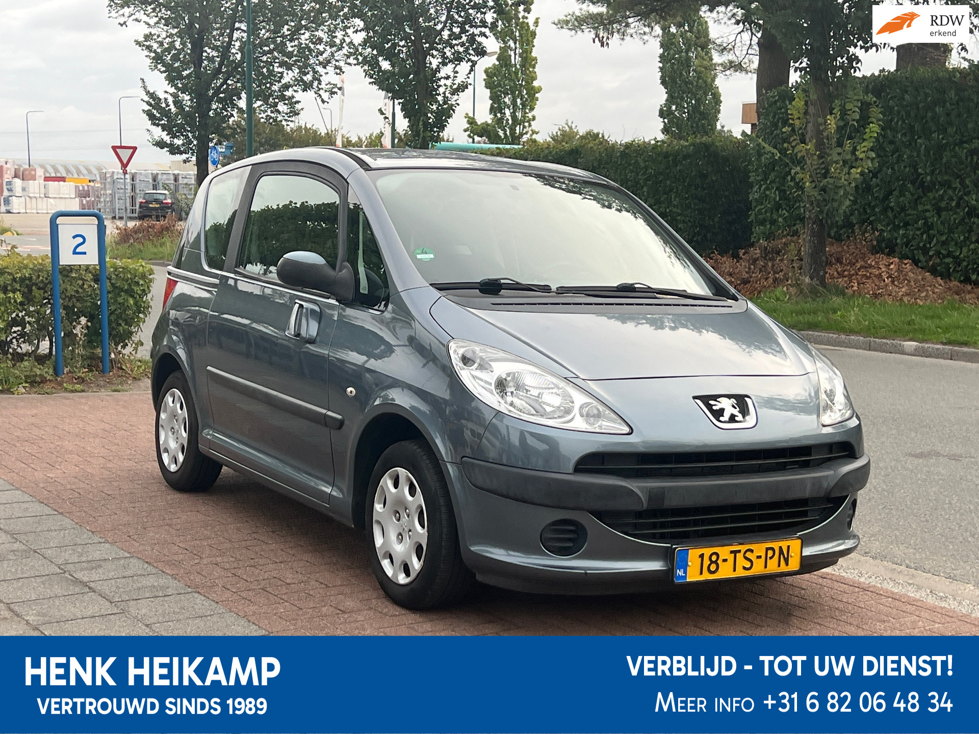 Peugeot 1007 1.4 Sesam Urban|brede instap|schuifdeuren 2007 - voorkant