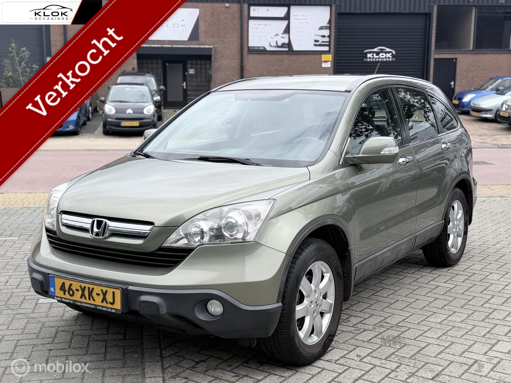 Honda Honda Cr-v 2.0i Elegance NAP Trekhaak Airco Cruise Carplay 2007 - voorkant
