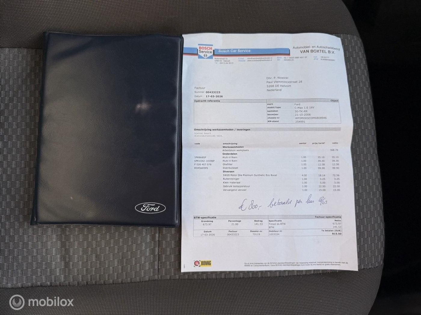 Foto van Ford Focus C-max
