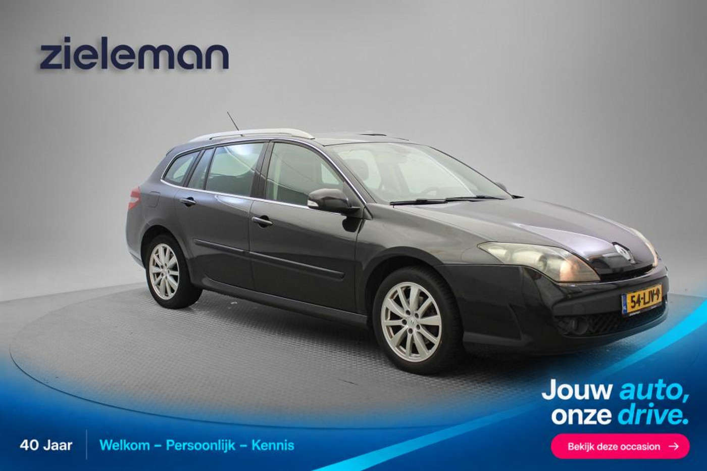 Renault Laguna Estate 2.0 16V Celsium - Navi, Cruise, Clima 2010 - voorkant