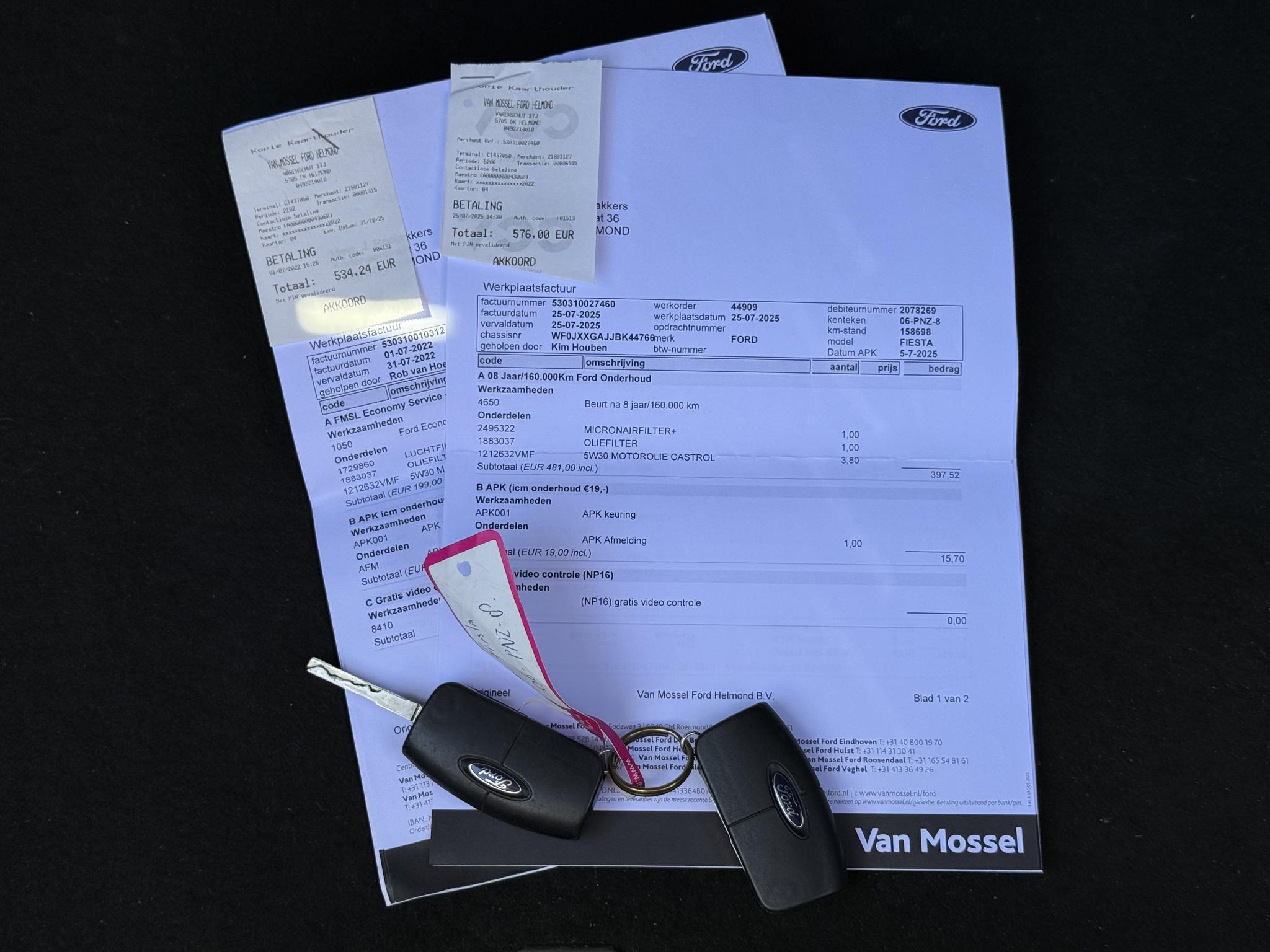 Foto van Ford Fiesta
