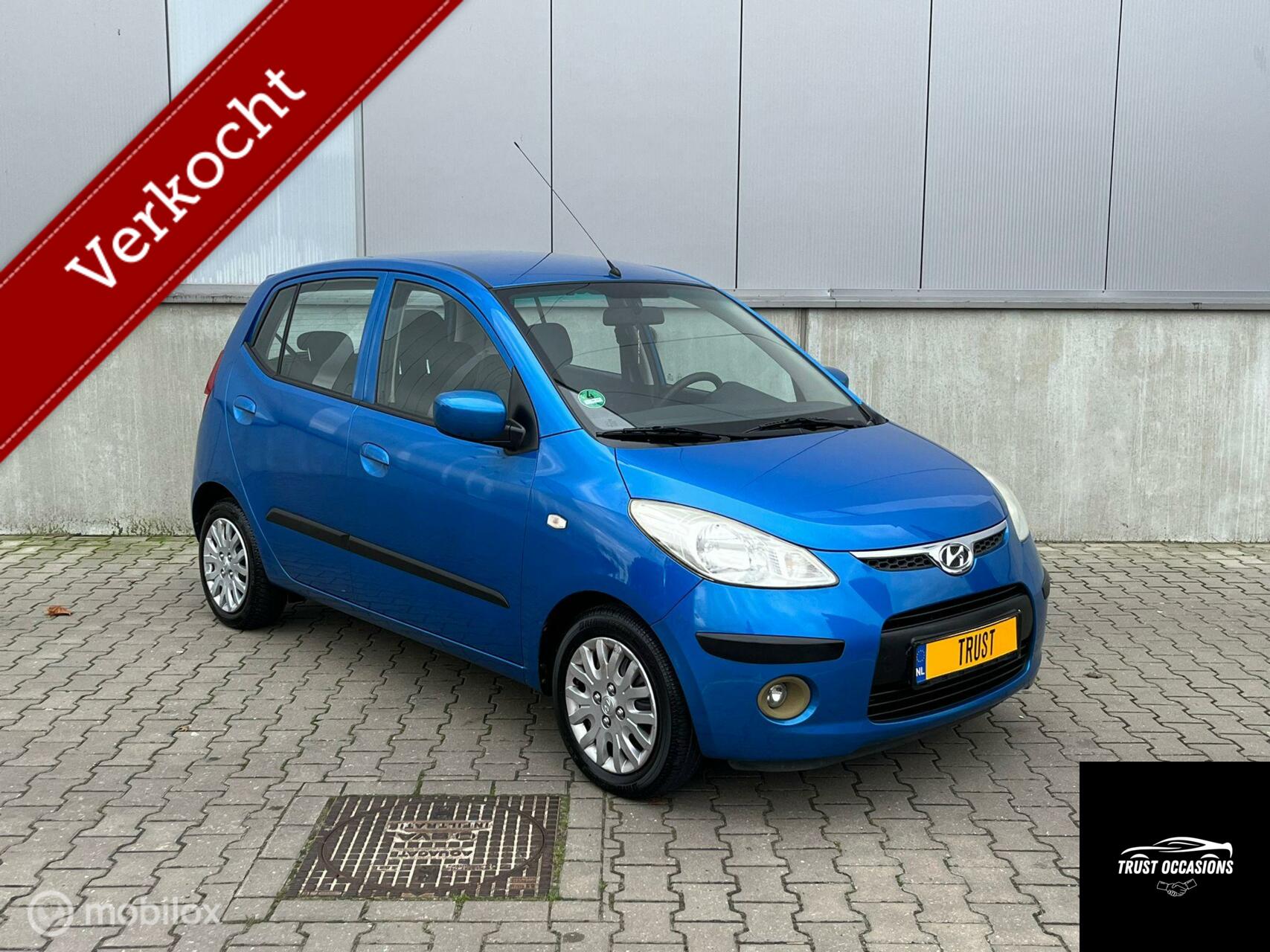 Hyundai I10 Nieuwe APK/Nieuwe ketting/Airco/elek Ramen 2009 - voorkant