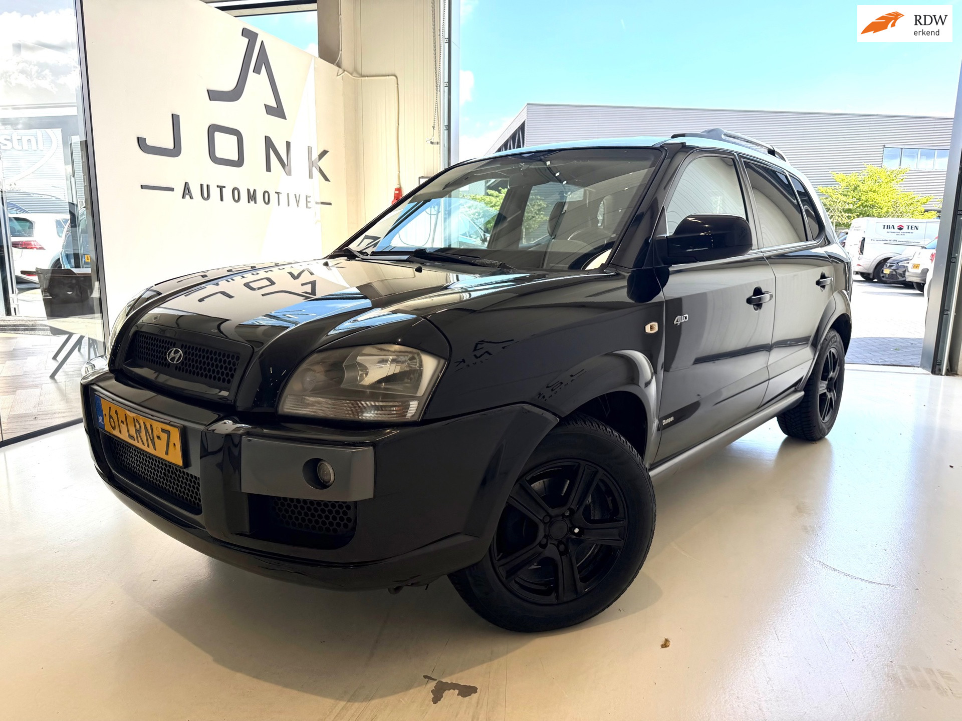 Hyundai Tucson 2.7i V6 4WD Style Leder Airco Apk 2006 - voorkant