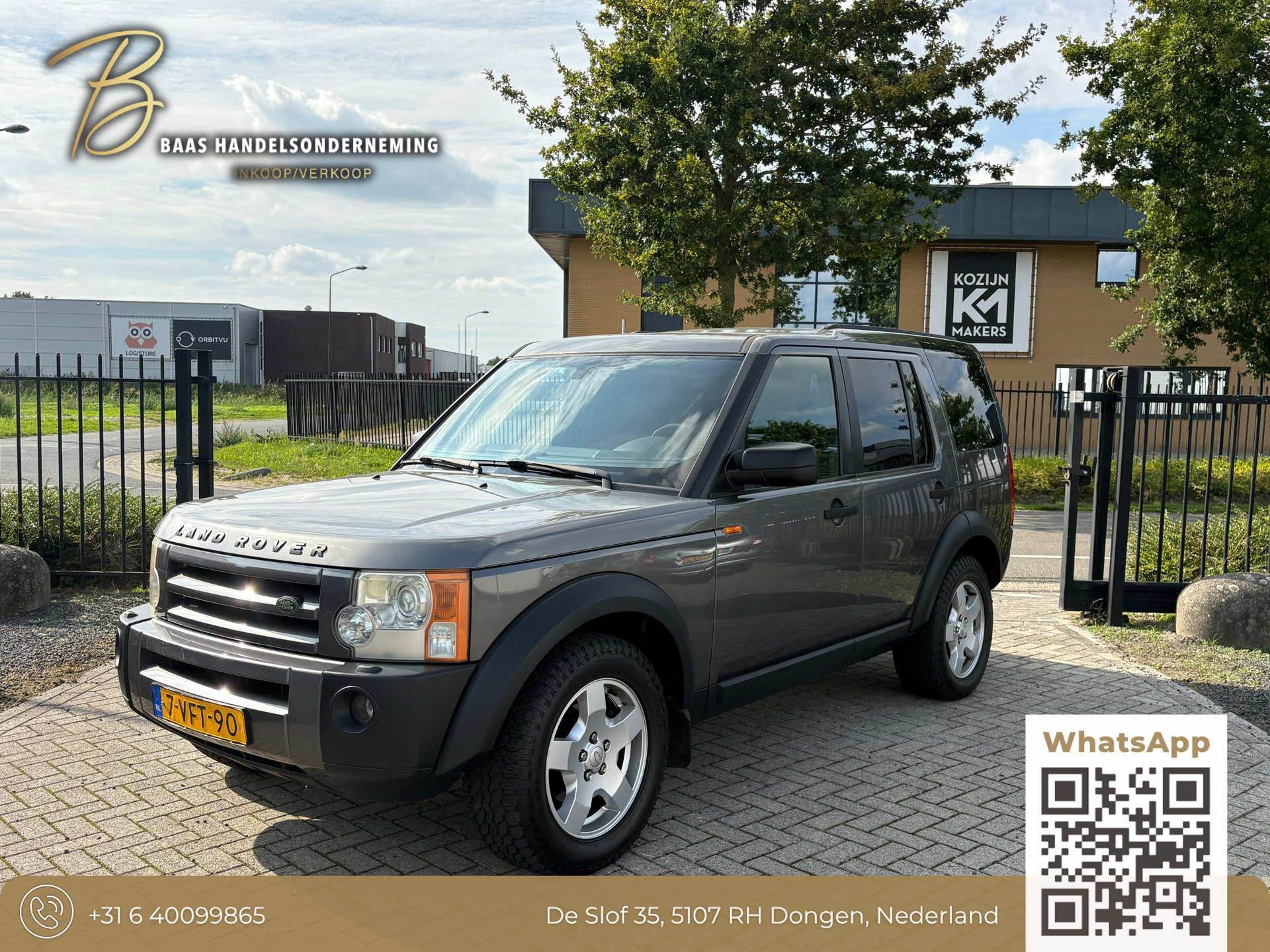 Land Rover Discovery 3 2.7 TdV6 | Grijskenteken | Climate | 4X4 | Zeer Netjes 2006 - voorkant