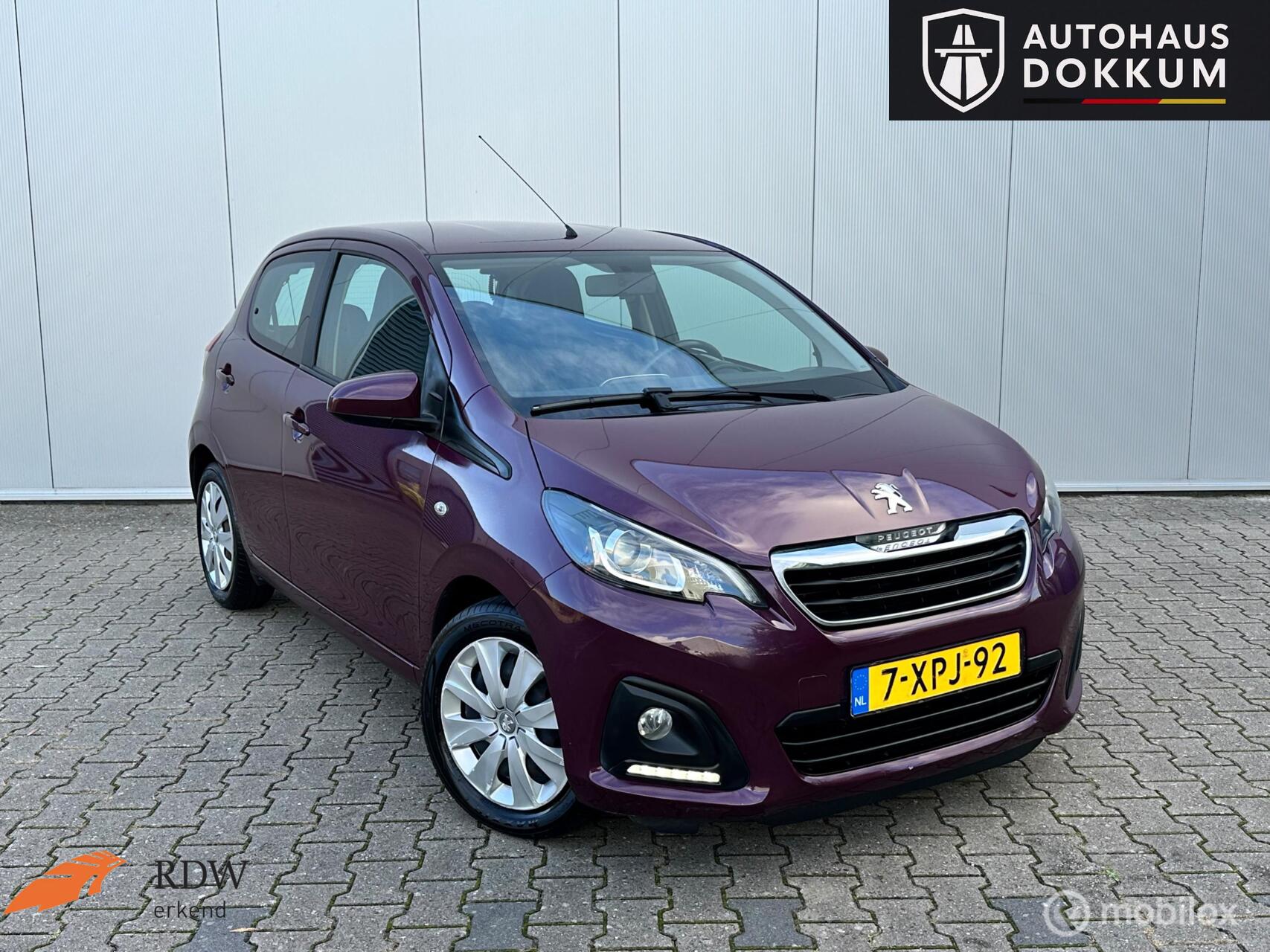 Peugeot Peugeot 108 1.0 e-VTi Airco / LED / Bluetooth / 5 deurs 2014 - voorkant
